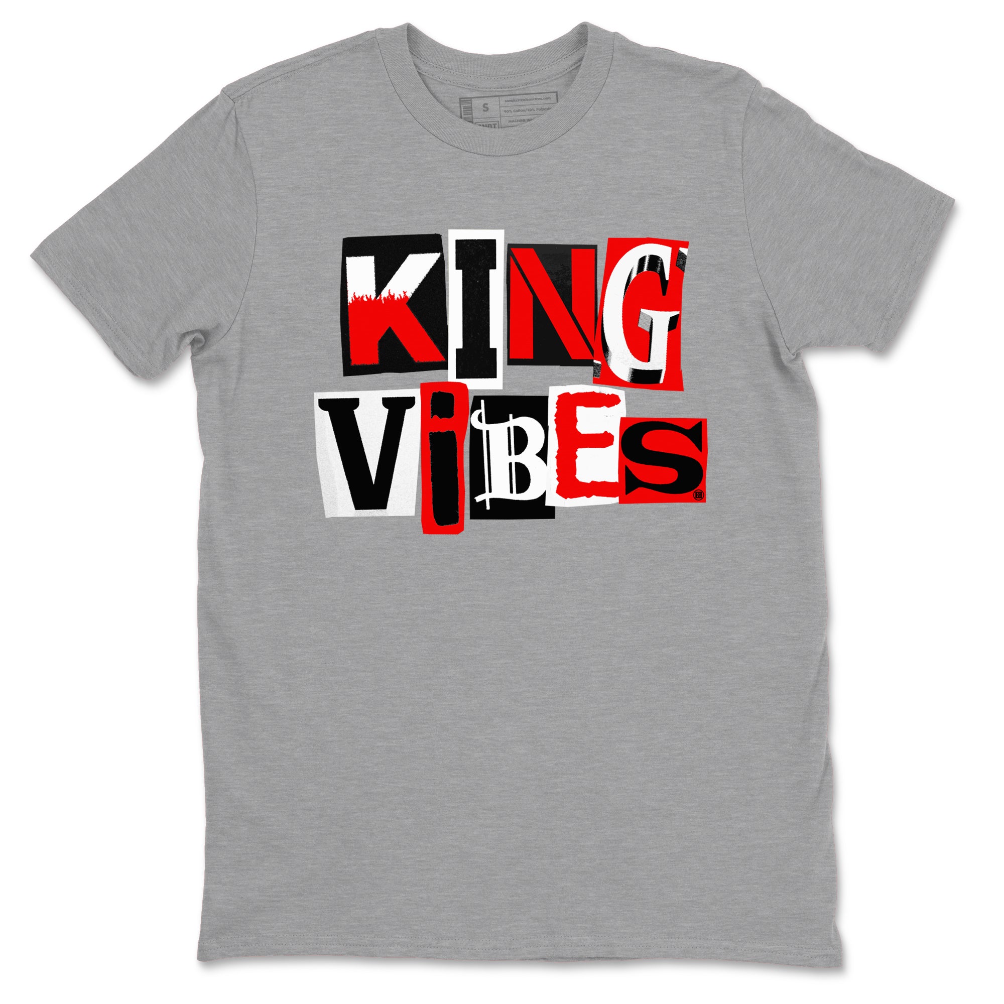 King Vibes snkmatch Tees - Air Jordan 11 Bred Velvet