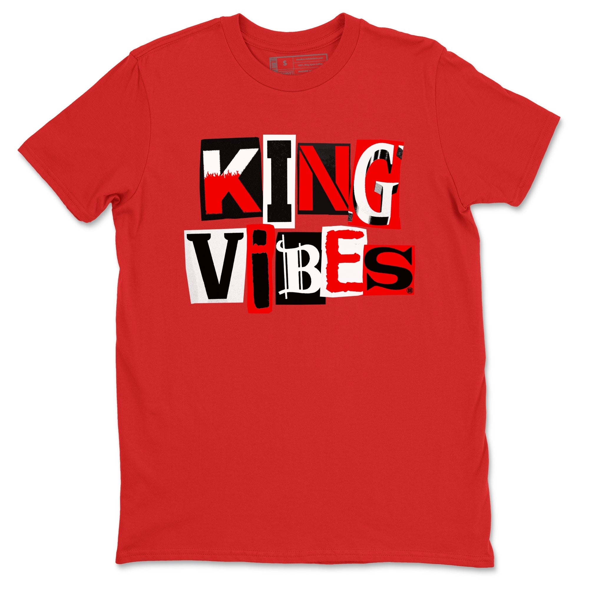 King Vibes snkmatch Tees - Air Jordan 11 Bred Velvet