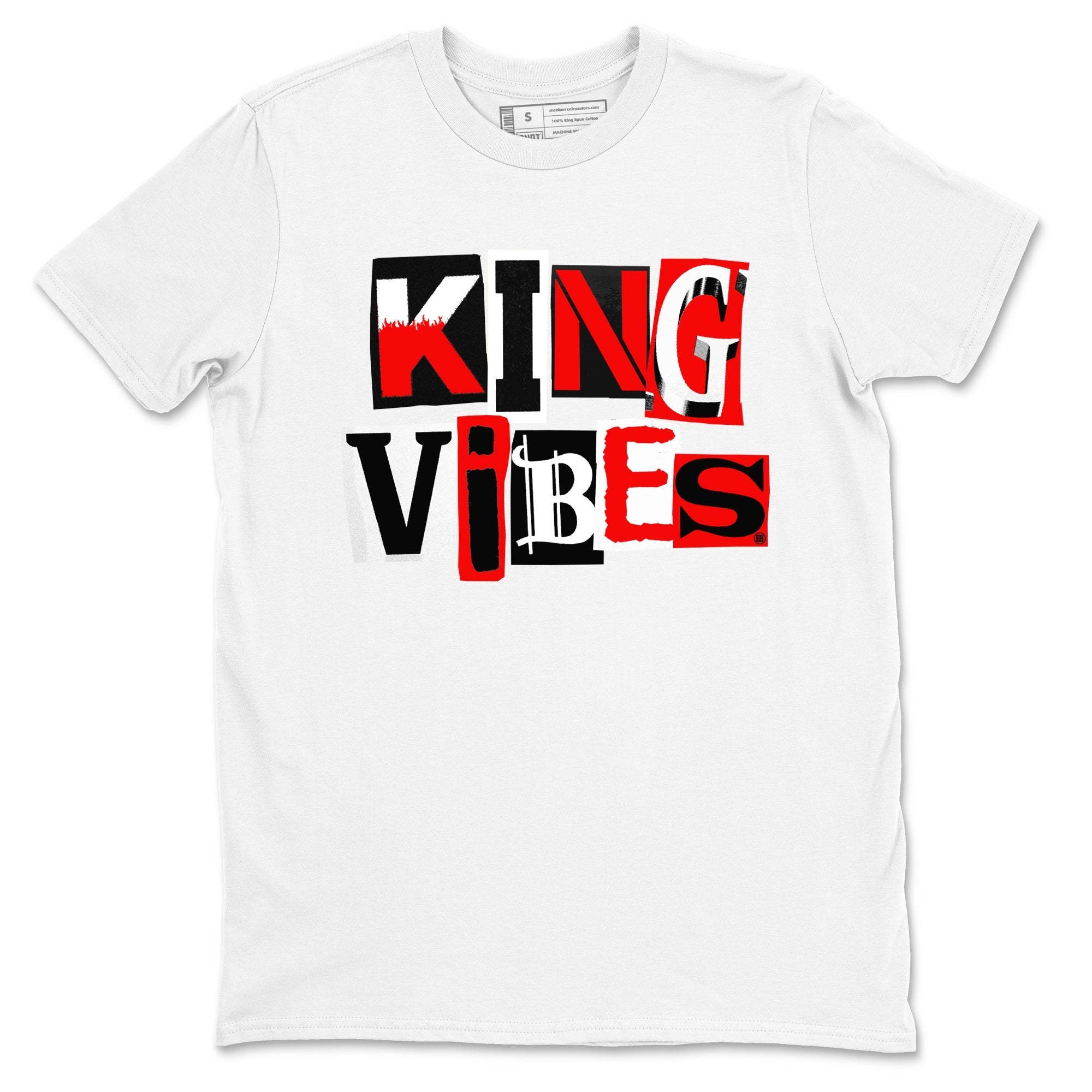 King Vibes snkmatch Tees - Air Jordan 11 Bred Velvet