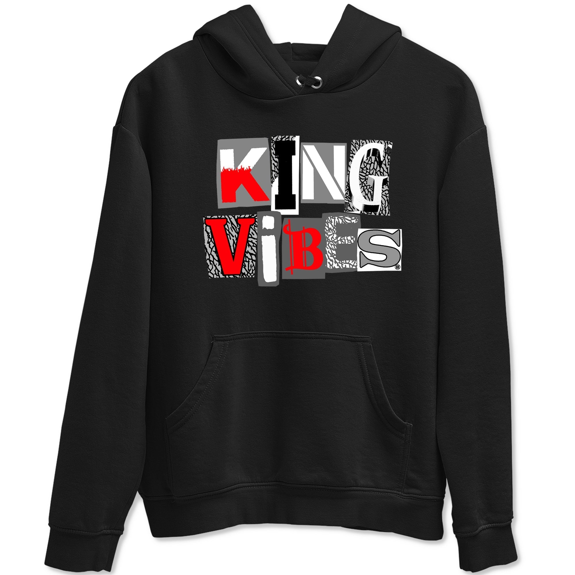 King Vibes snkmatch Tees - Air Jordan 3 Cement Grey