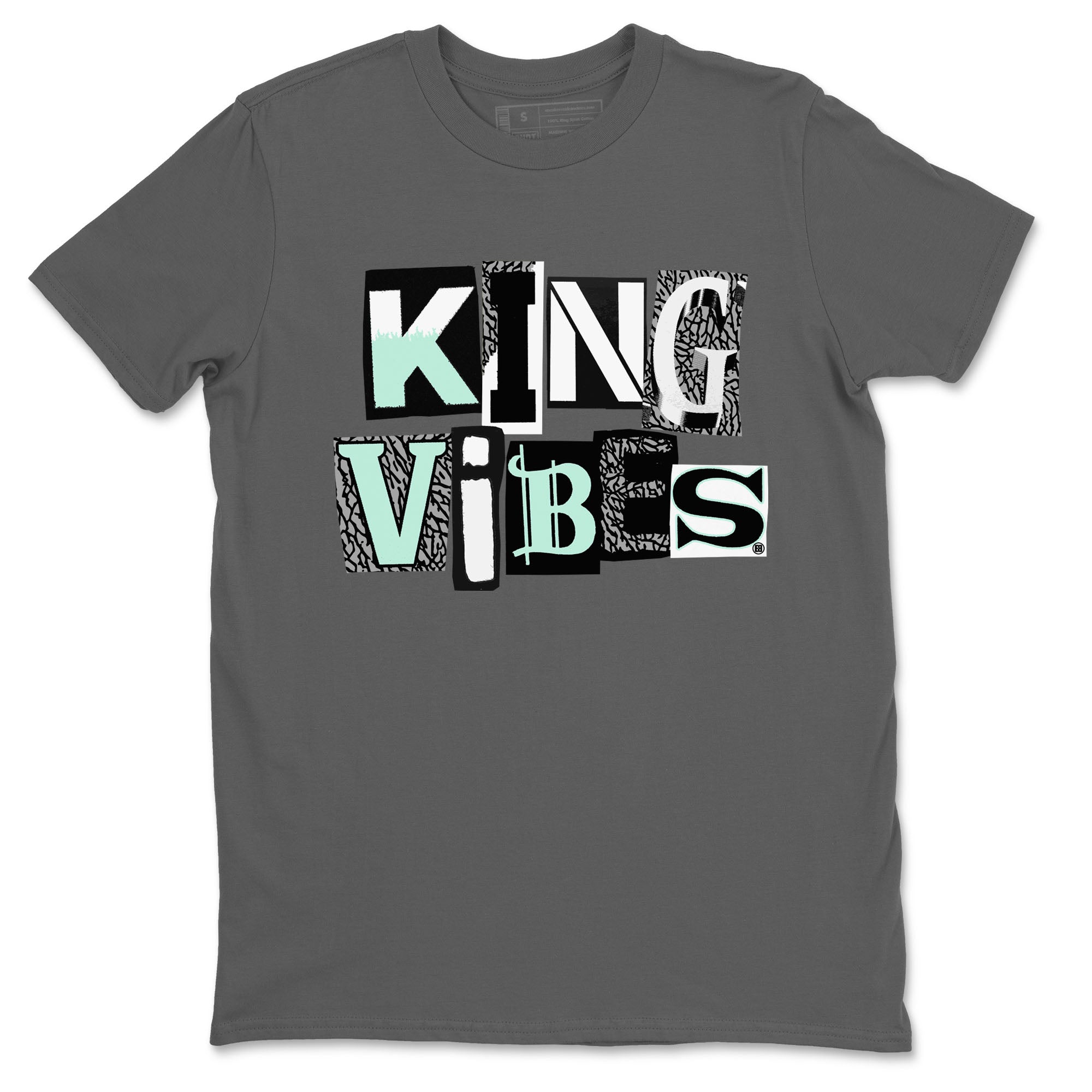 King Vibes snkmatch Tees - Air Jordan 3 Green Glow