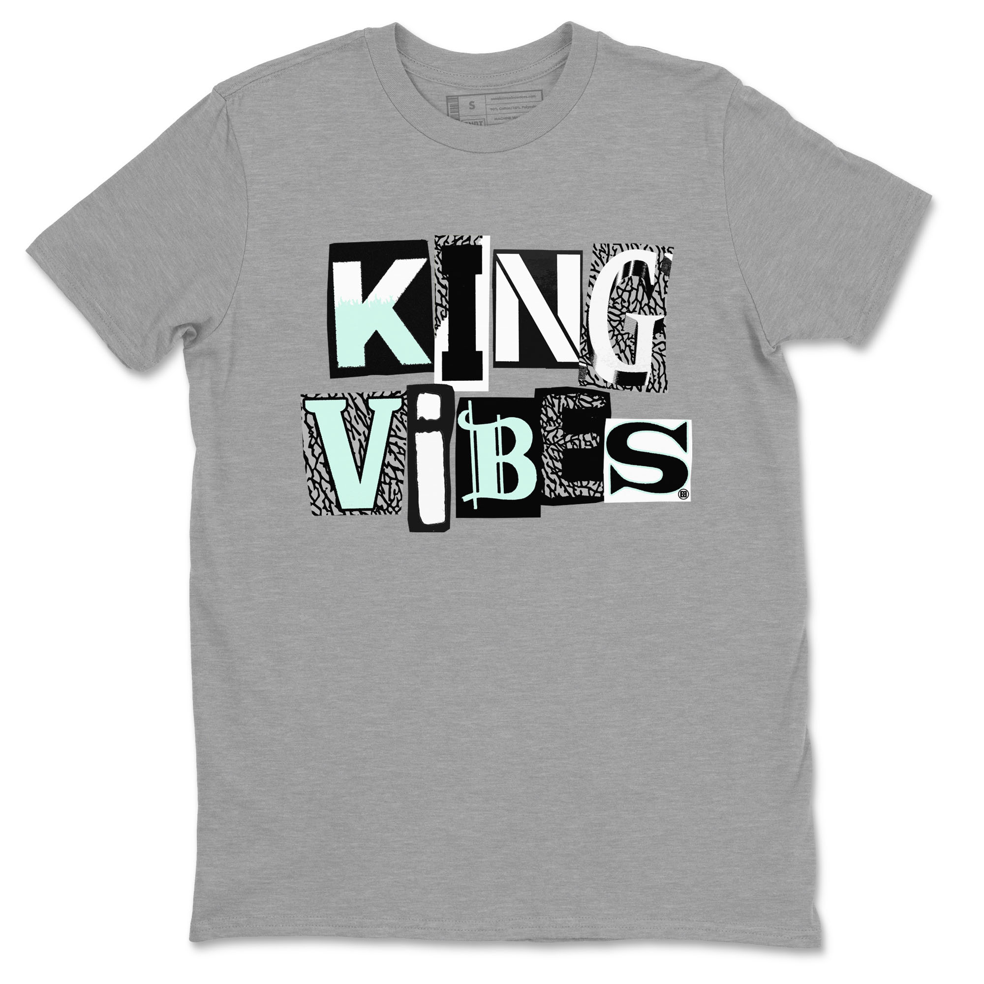 King Vibes snkmatch Tees - Air Jordan 3 Green Glow