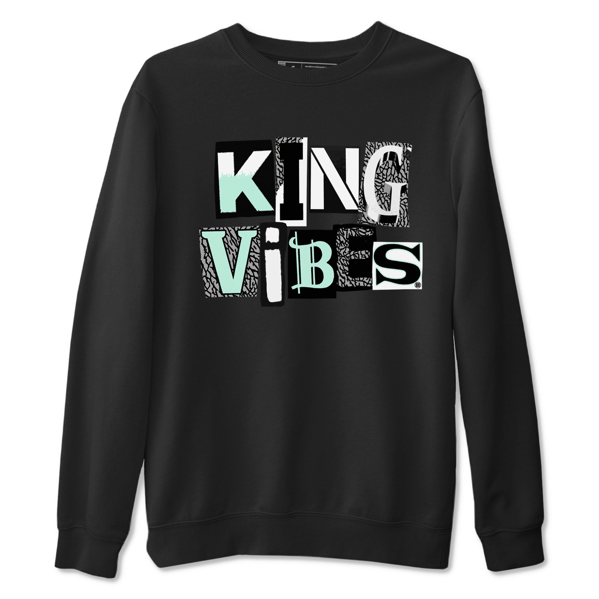 King Vibes snkmatch Tees - Air Jordan 3 Green Glow