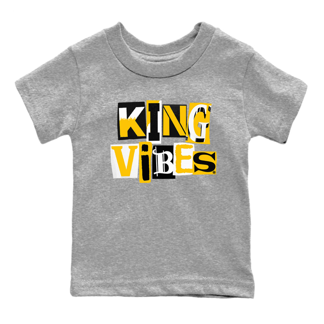 King Vibes snkmatch Tees Kids - Dunk High Pollen