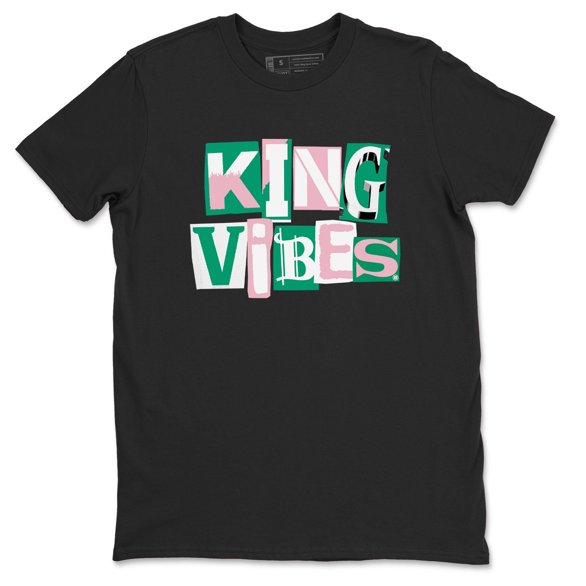 King Vibes snkmatch Tees - Dunk Medium Soft Pink Malachite