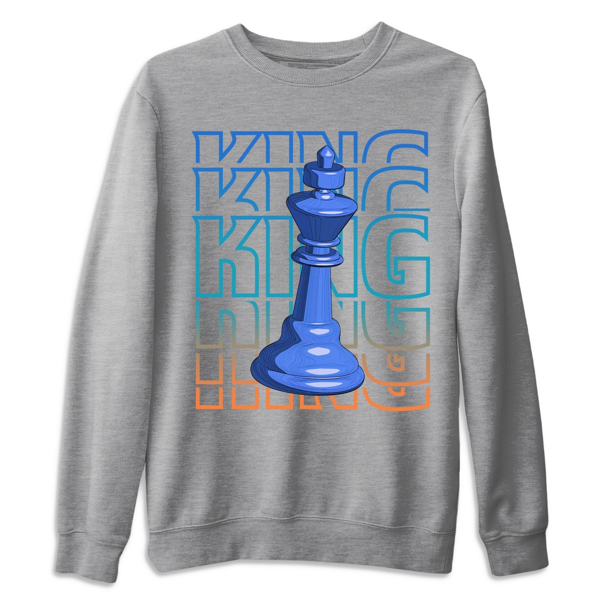 King Unisex Tops - Yeezy 700 Bright Blue