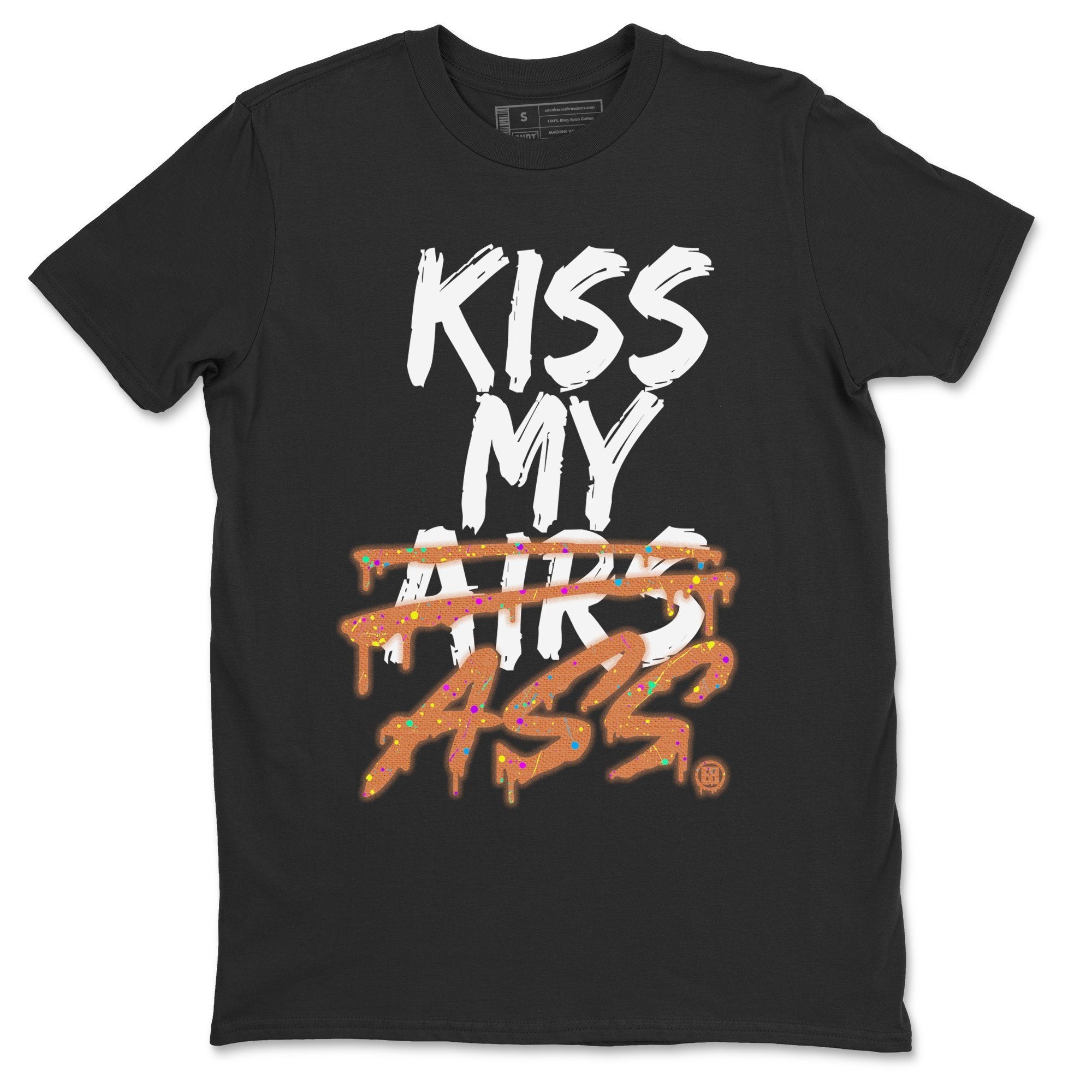 Kiss My Ass Unisex Tops - Air Jordan 1 Brushstroke
