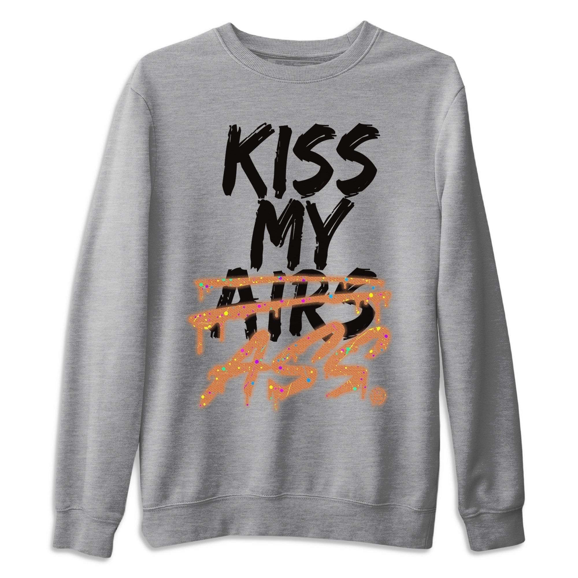 Kiss My Ass Unisex Tops - Air Jordan 1 Brushstroke