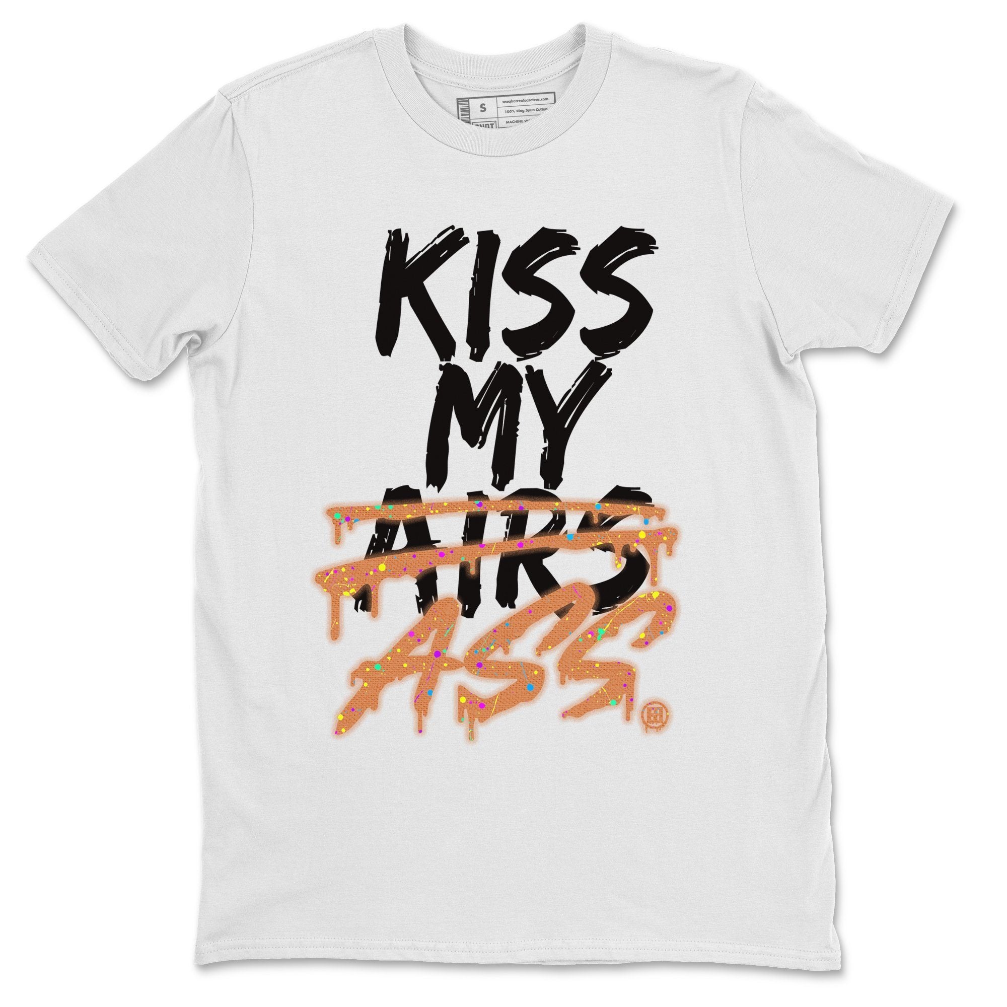 Kiss My Ass Unisex Tops - Air Jordan 1 Brushstroke