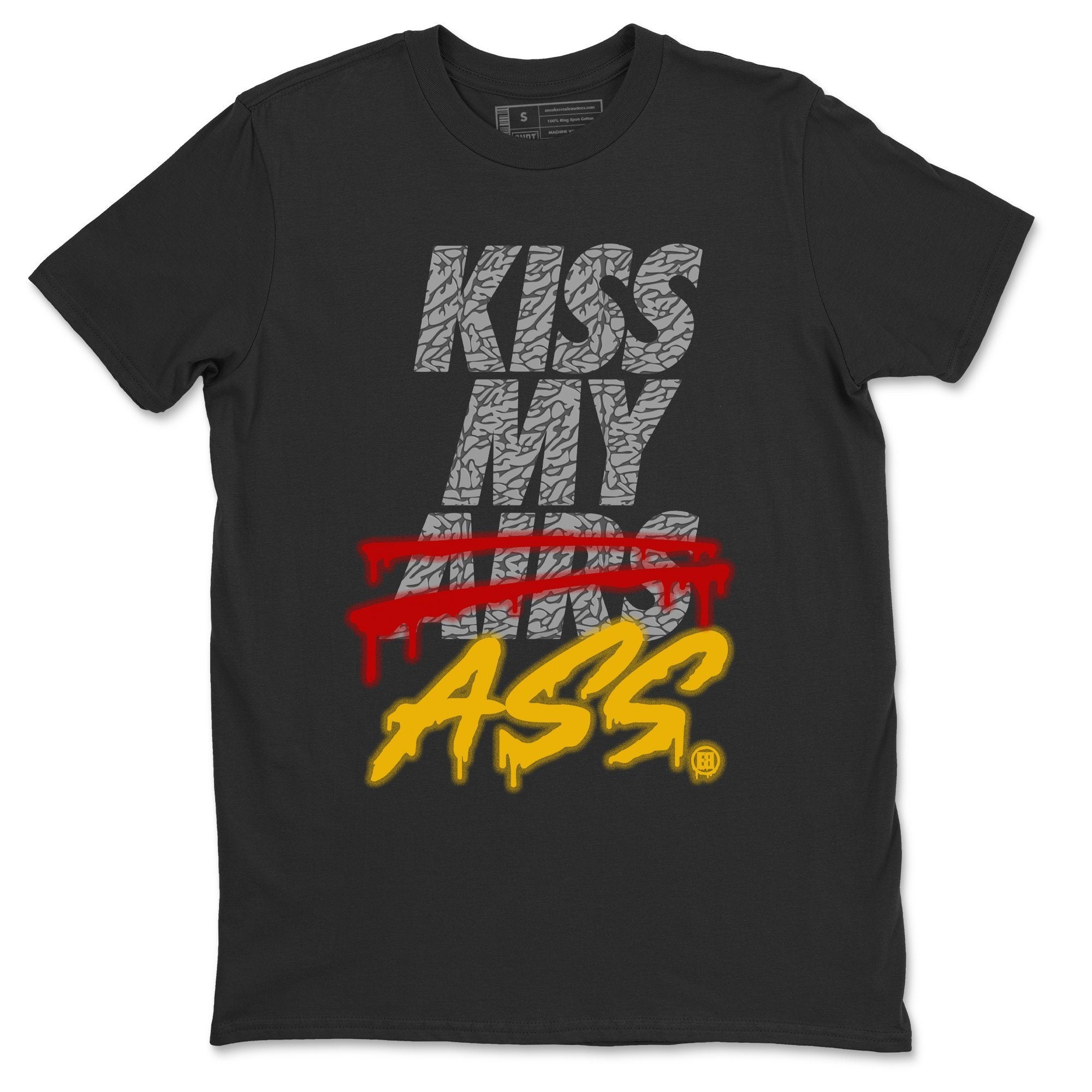 Kiss My Ass Unisex Tops - Air Jordan 3 Cool Grey