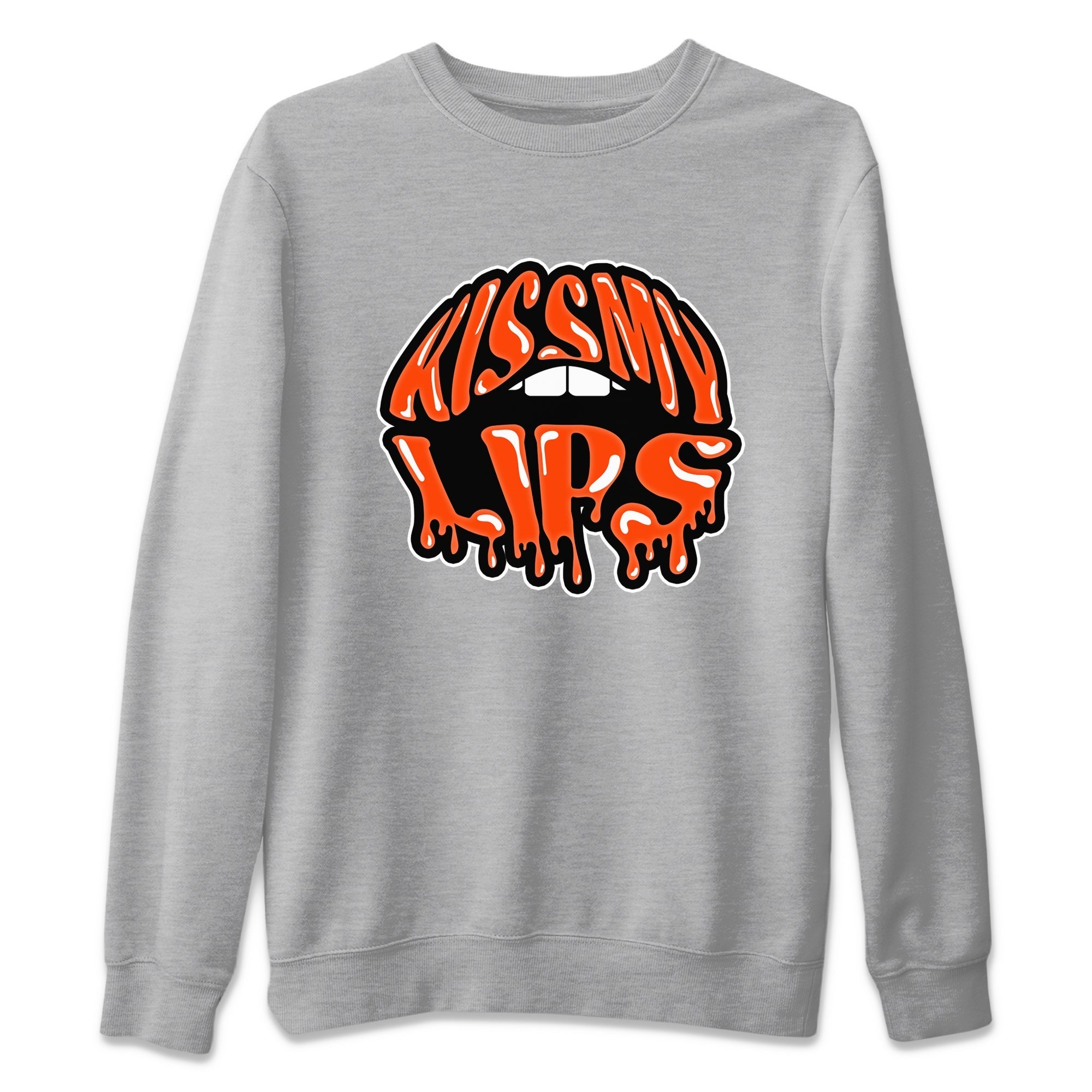 Kiss My Lips Unisex Tops - Air Jordan 12 Brilliant Orange