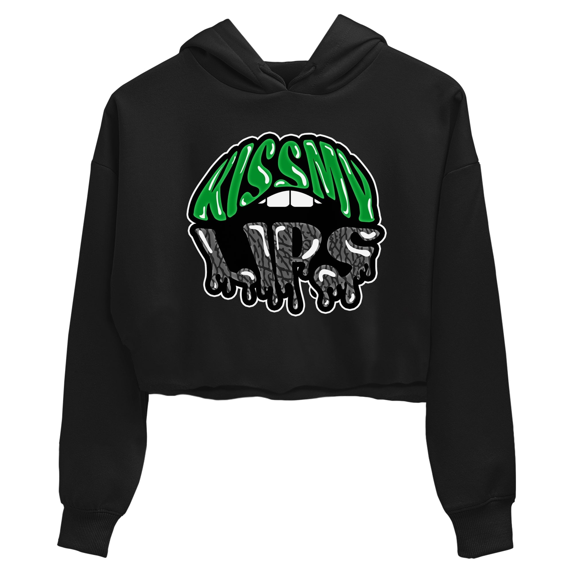 Kiss My Lips Women's Tops - Air Jordan 3 Lucky Green