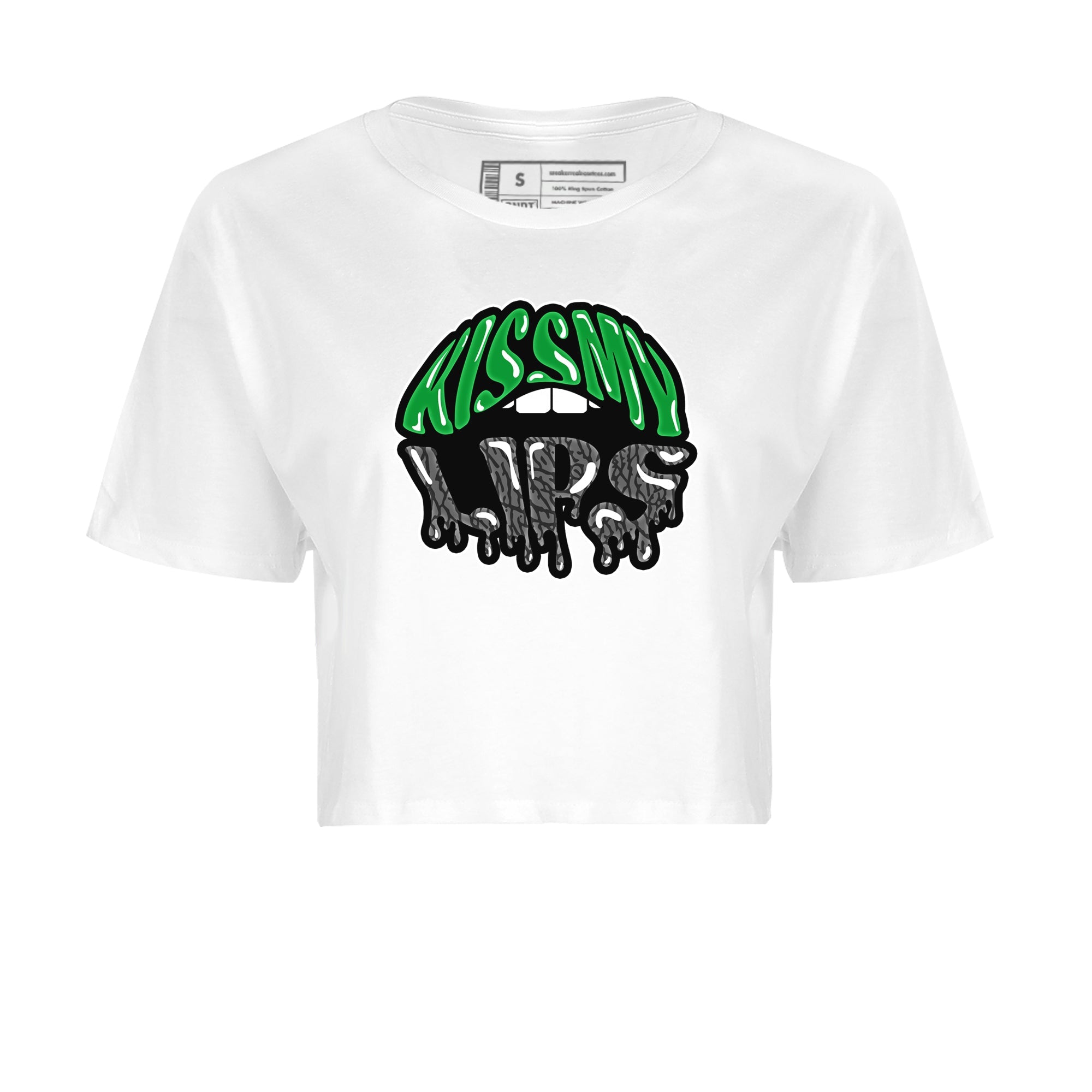 Kiss My Lips Women's Tops - Air Jordan 3 Lucky Green