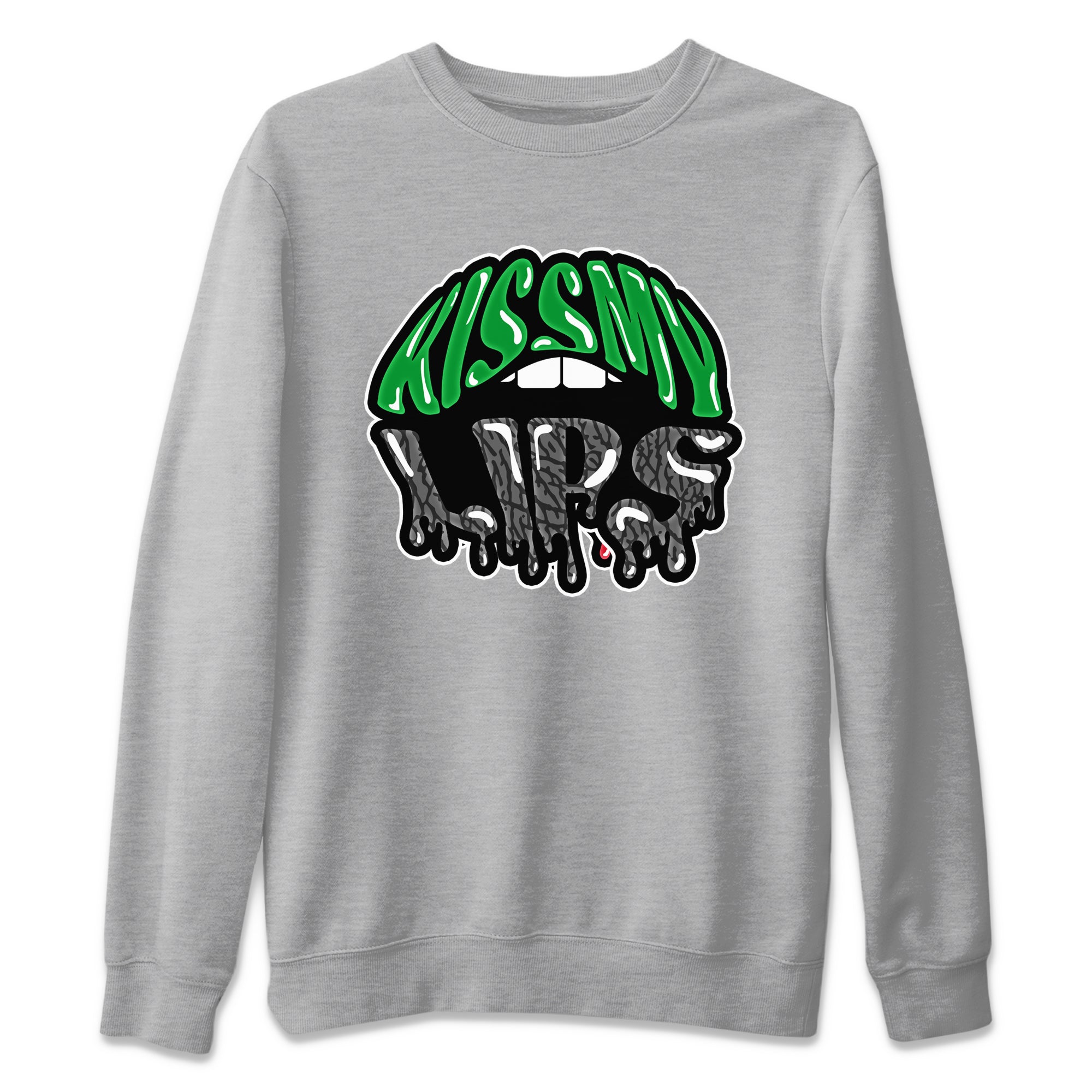 Kiss My Lips Unisex Tops - Air Jordan 3 Lucky Green