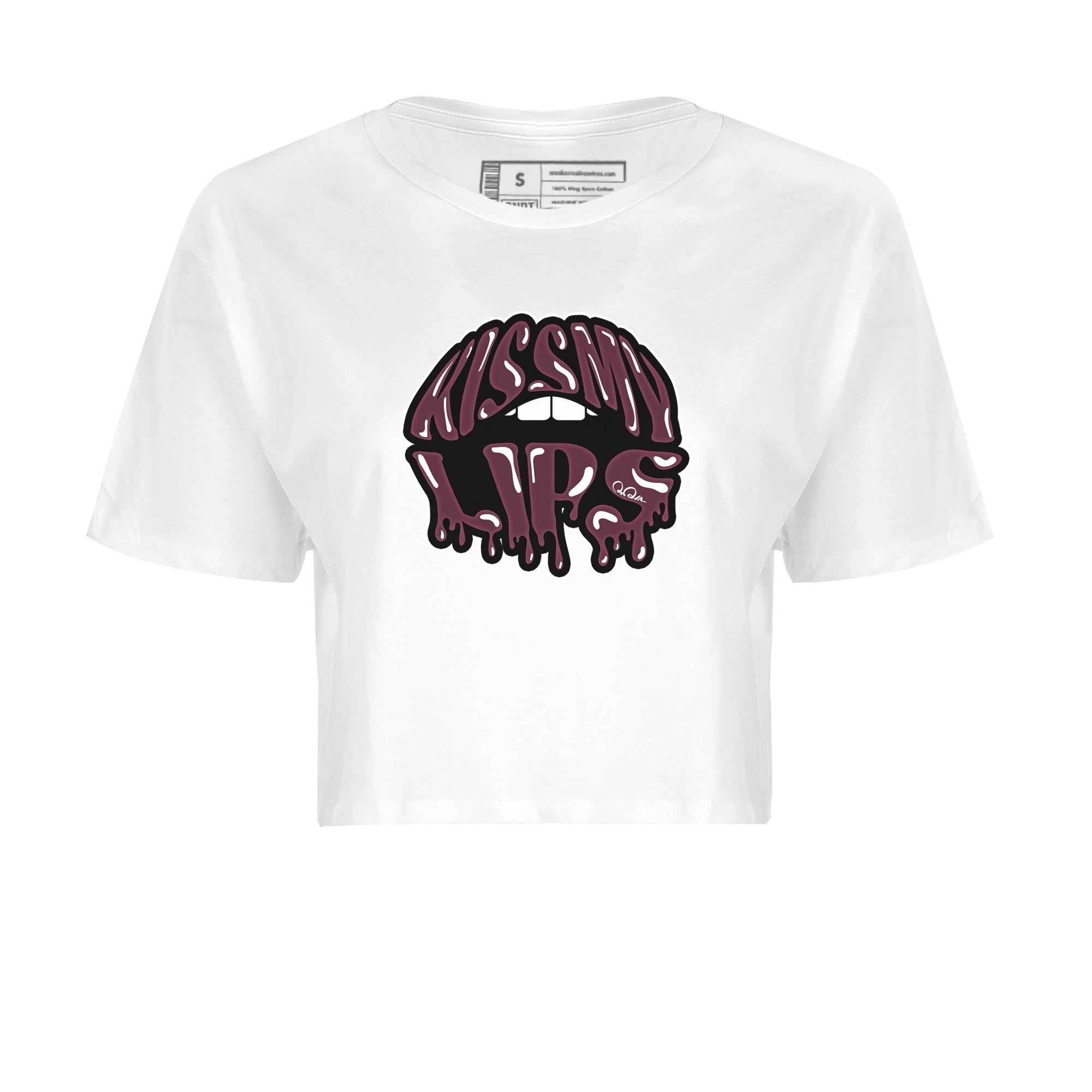 Kiss My Lips Women's Tops - Air Jordan 5 Burgundy