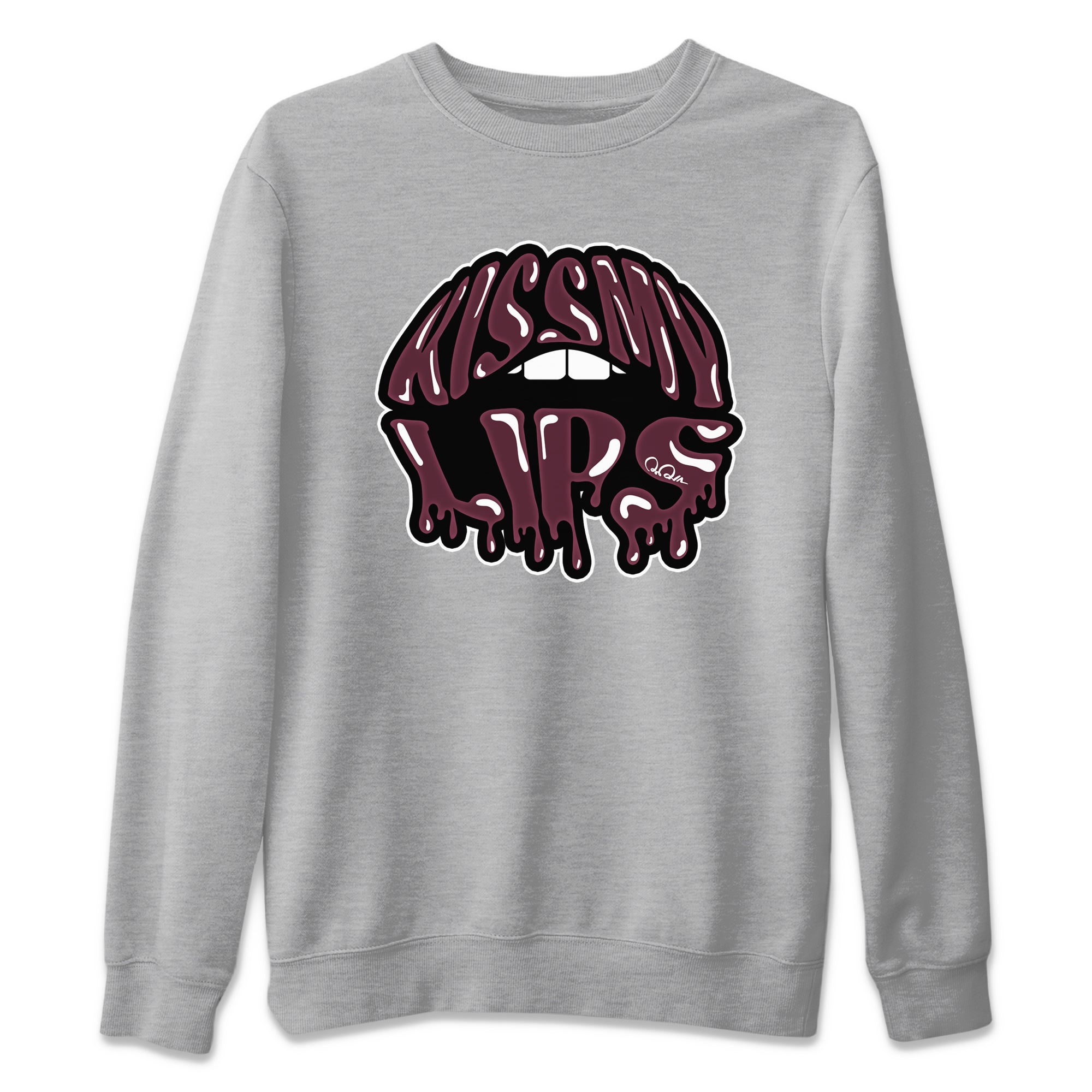 Kiss My Lips Unisex Tops - Air Jordan 5 Burgundy