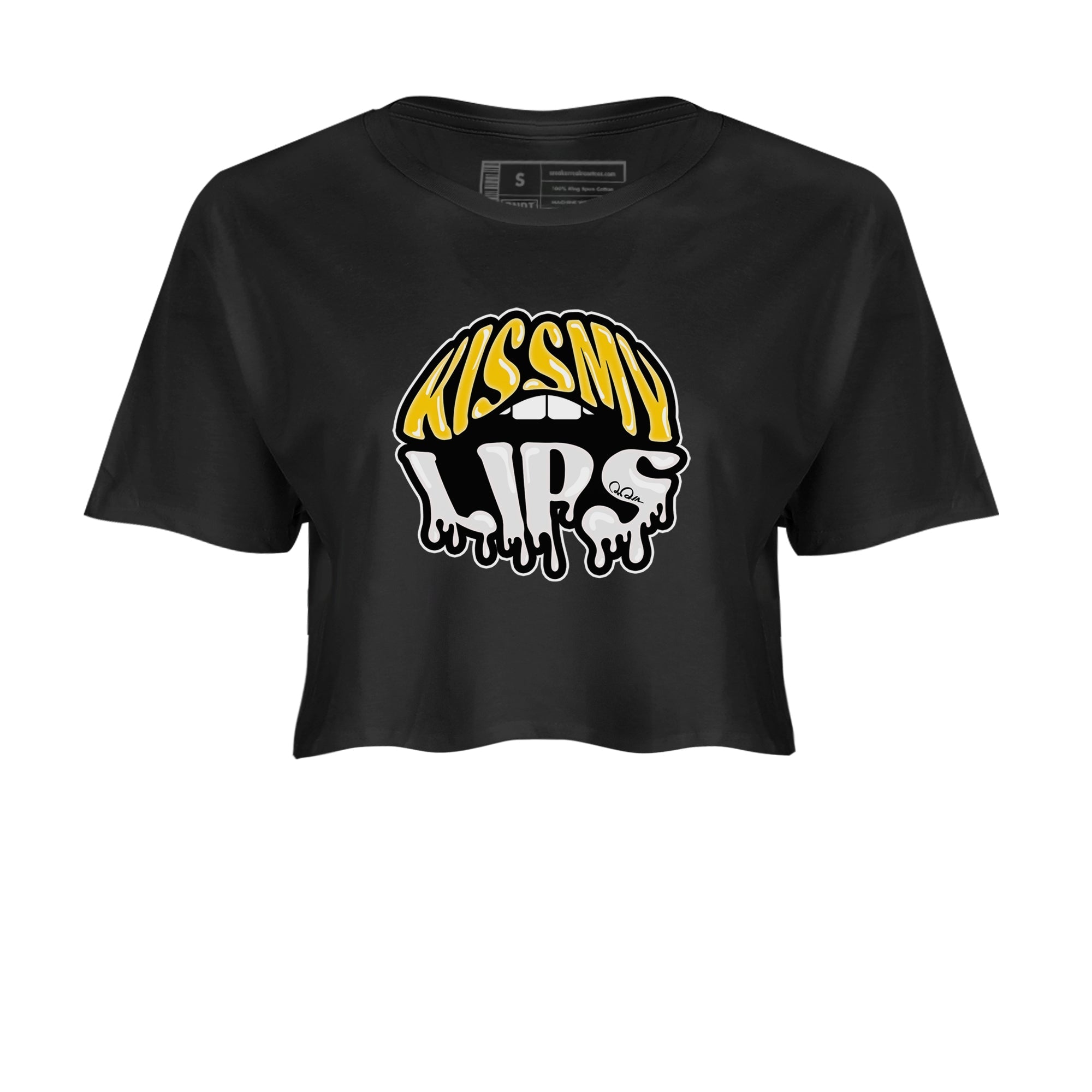 Kiss My Lips snkmatch Women's Top - Air Jordan 6 Yellow Ochre