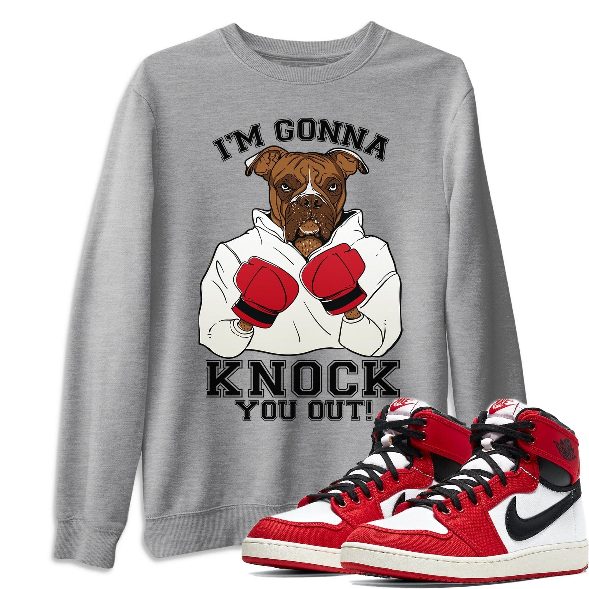 KO Boxer Unisex Tops - Air Jordan 1 Chicago