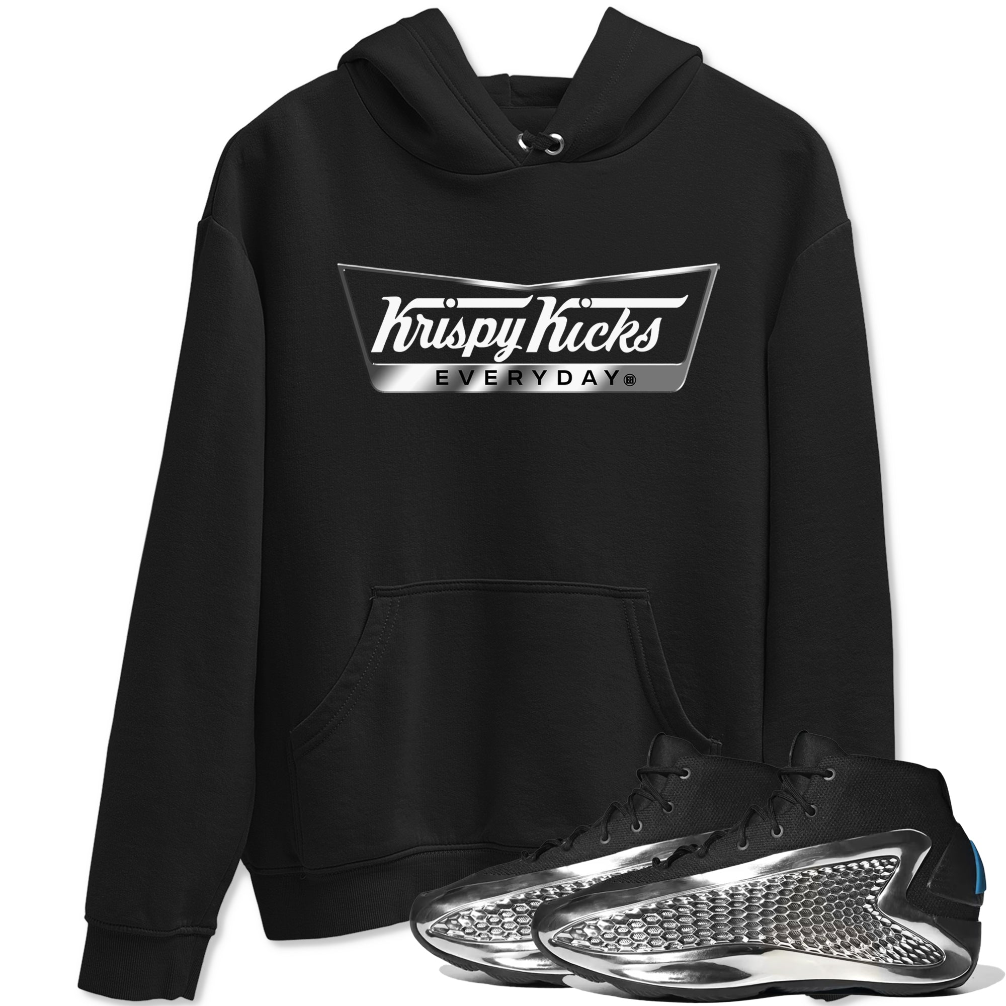 Krispy Kicks snkmatch Tees - AE 1 Silver Metallic