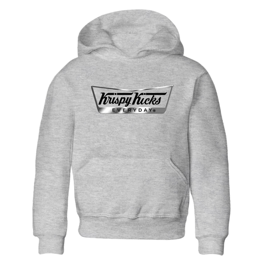 Krispy Kicks snkmatch Tees Kids - AE 1 Silver Metallic