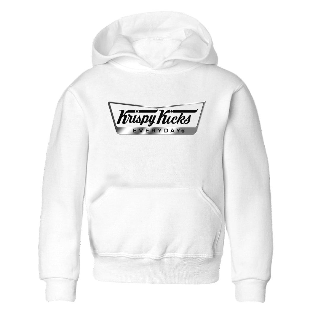 Krispy Kicks snkmatch Tees Kids - AE 1 Silver Metallic