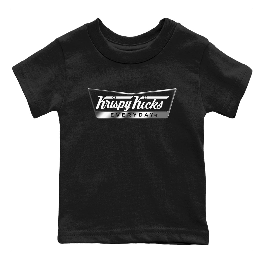 Krispy Kicks snkmatch Tees Kids - AE 1 Silver Metallic