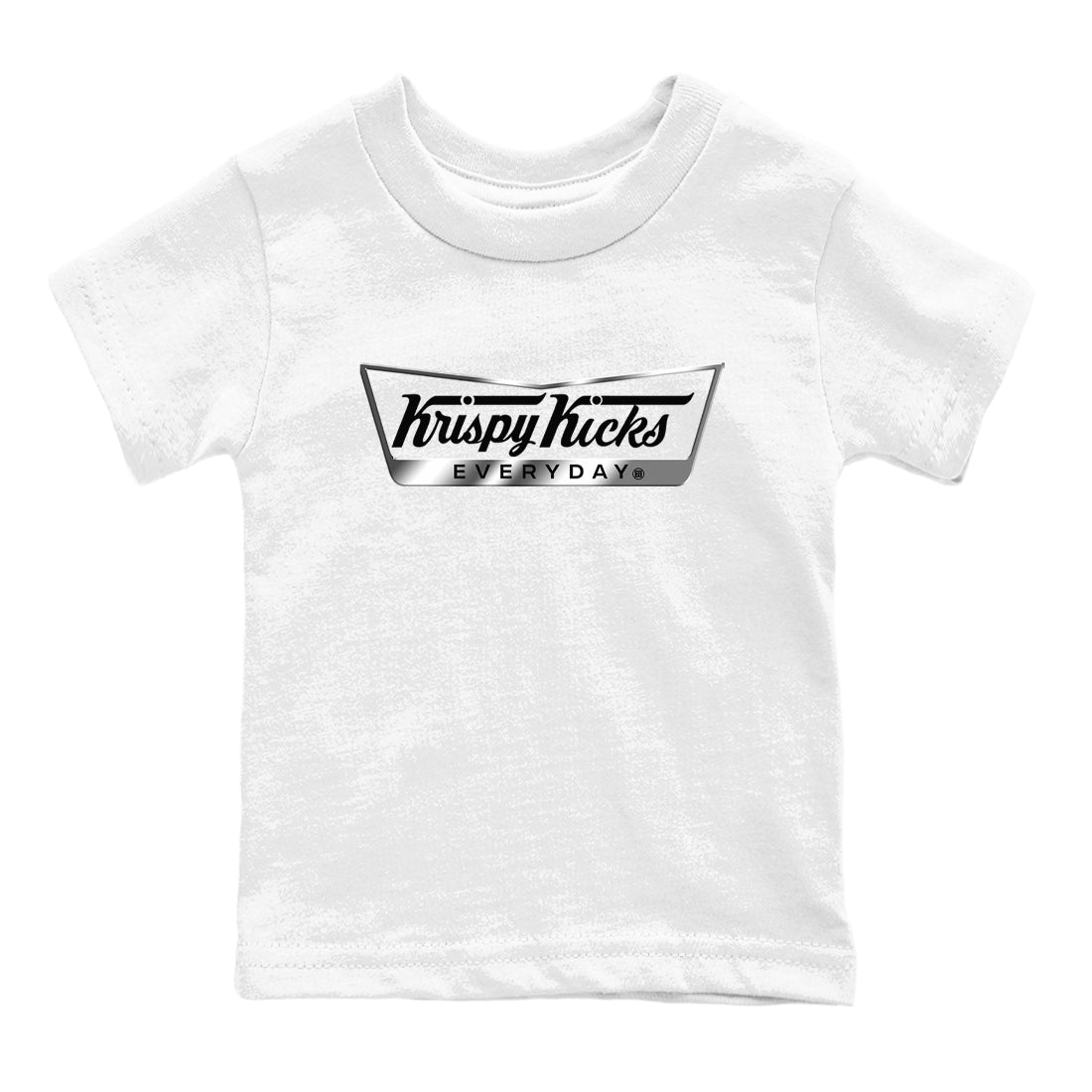 Krispy Kicks snkmatch Tees Kids - AE 1 Silver Metallic