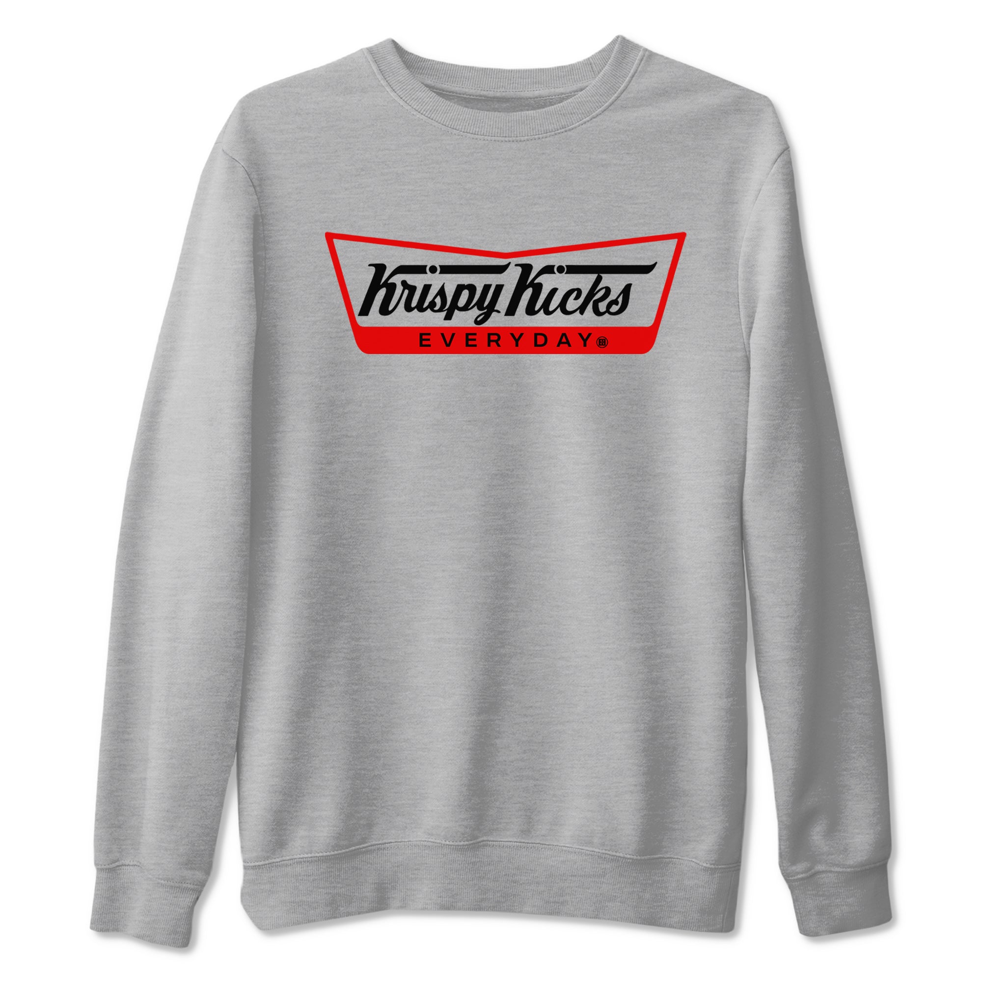 Krispy Kicks snkmatch Tees - Air Jordan 1 Black Toe Reimagined