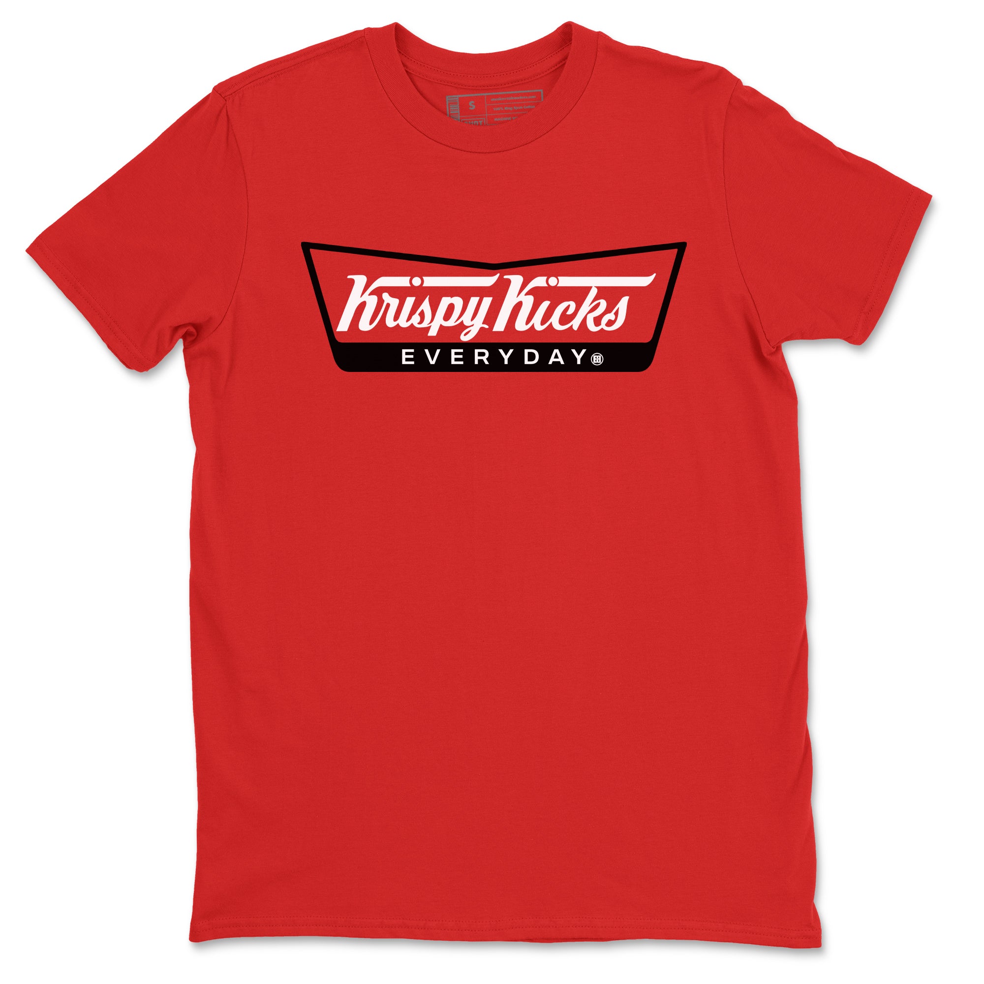 Krispy Kicks snkmatch Tees - Air Jordan 1 Black Toe Reimagined