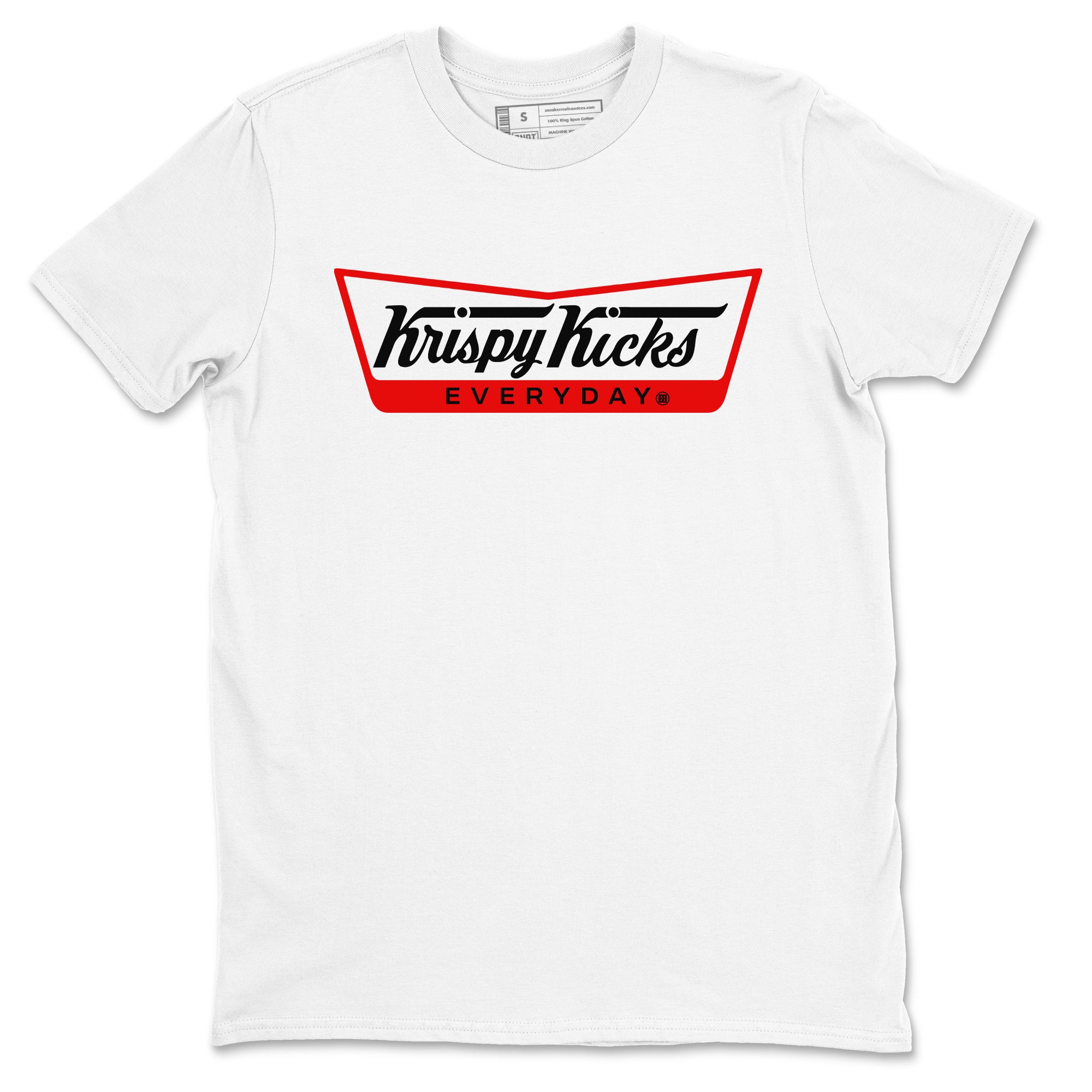 Krispy Kicks snkmatch Tees - Air Jordan 1 Black Toe Reimagined