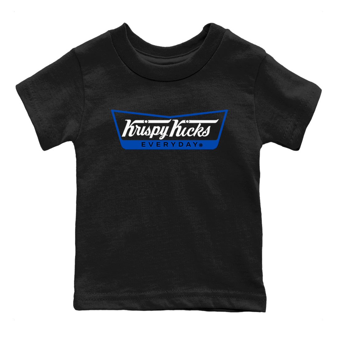 Krispy Kicks snkmatch Tees Kids - Air Jordan 1 Game Royal