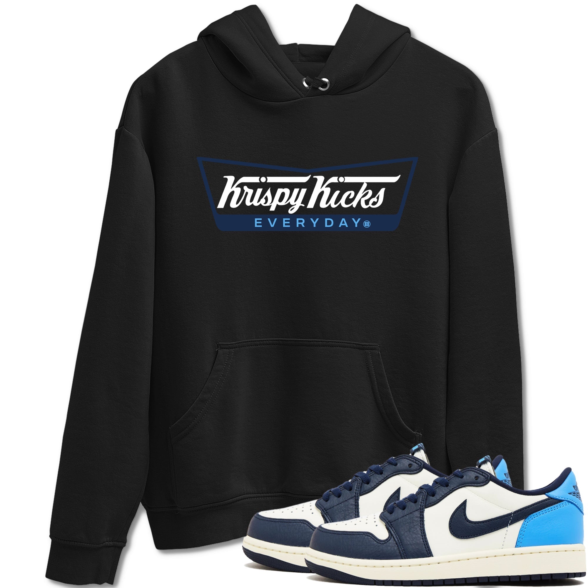 krispy Kicks snkmatch Tees - Air Jordan 1 Obsidian