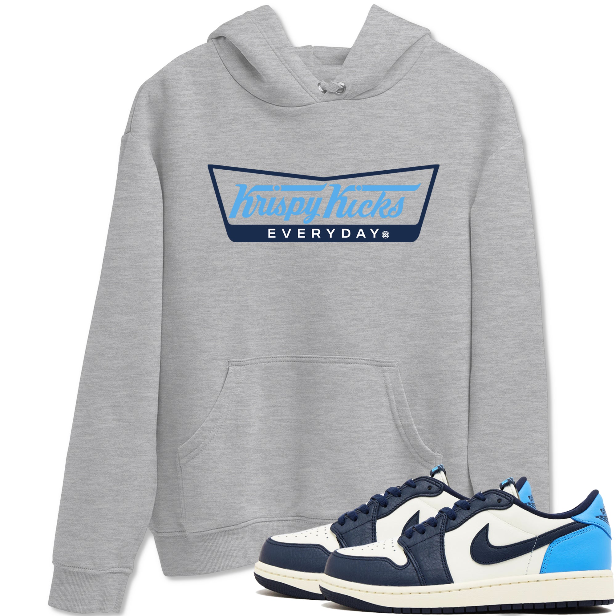 krispy Kicks snkmatch Tees - Air Jordan 1 Obsidian