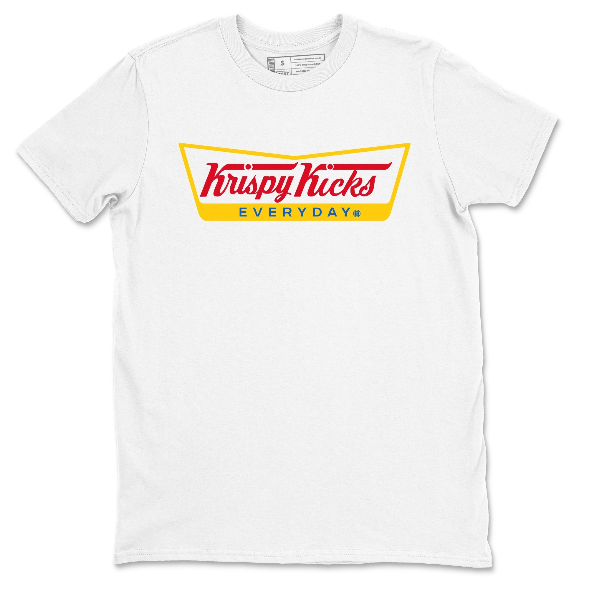 Krispy Kicks snkmatch Tees - Air Jordan 1 Travis Scott Canary