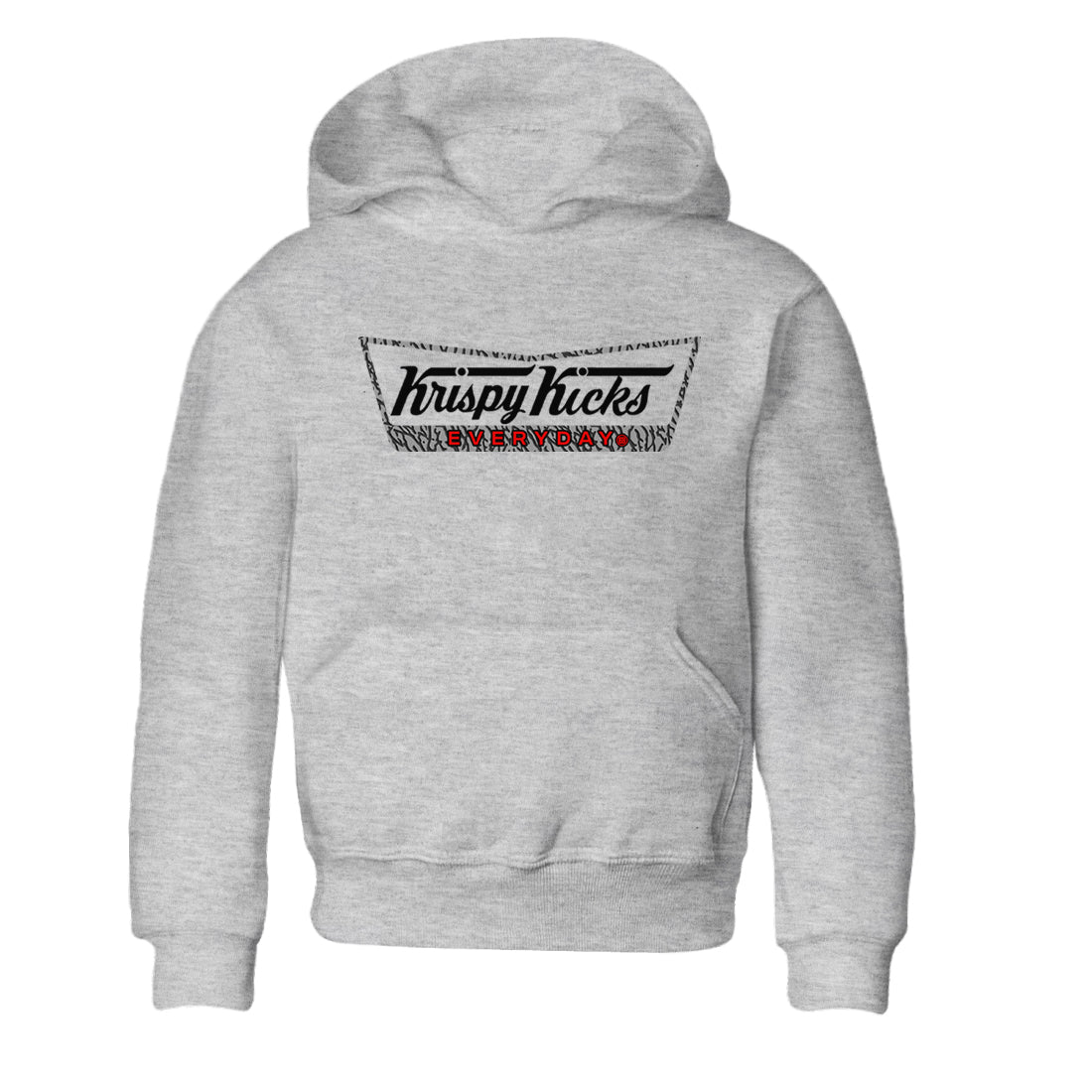 Krispy Kicks snkmatch Tees Kids - Air Jordan 3 Black Cement