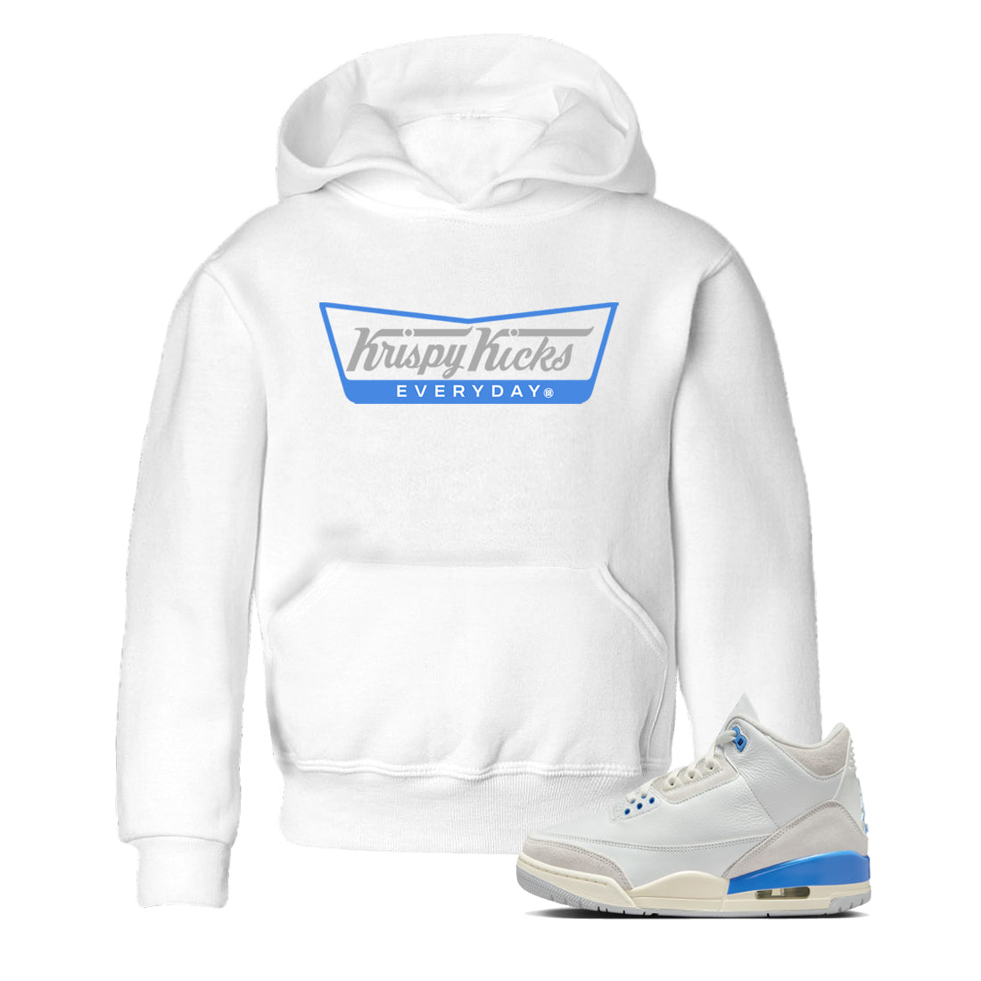 Krispy Kicks snkmatch Tees Kids - Air Jordan 3 Lucky Shorts