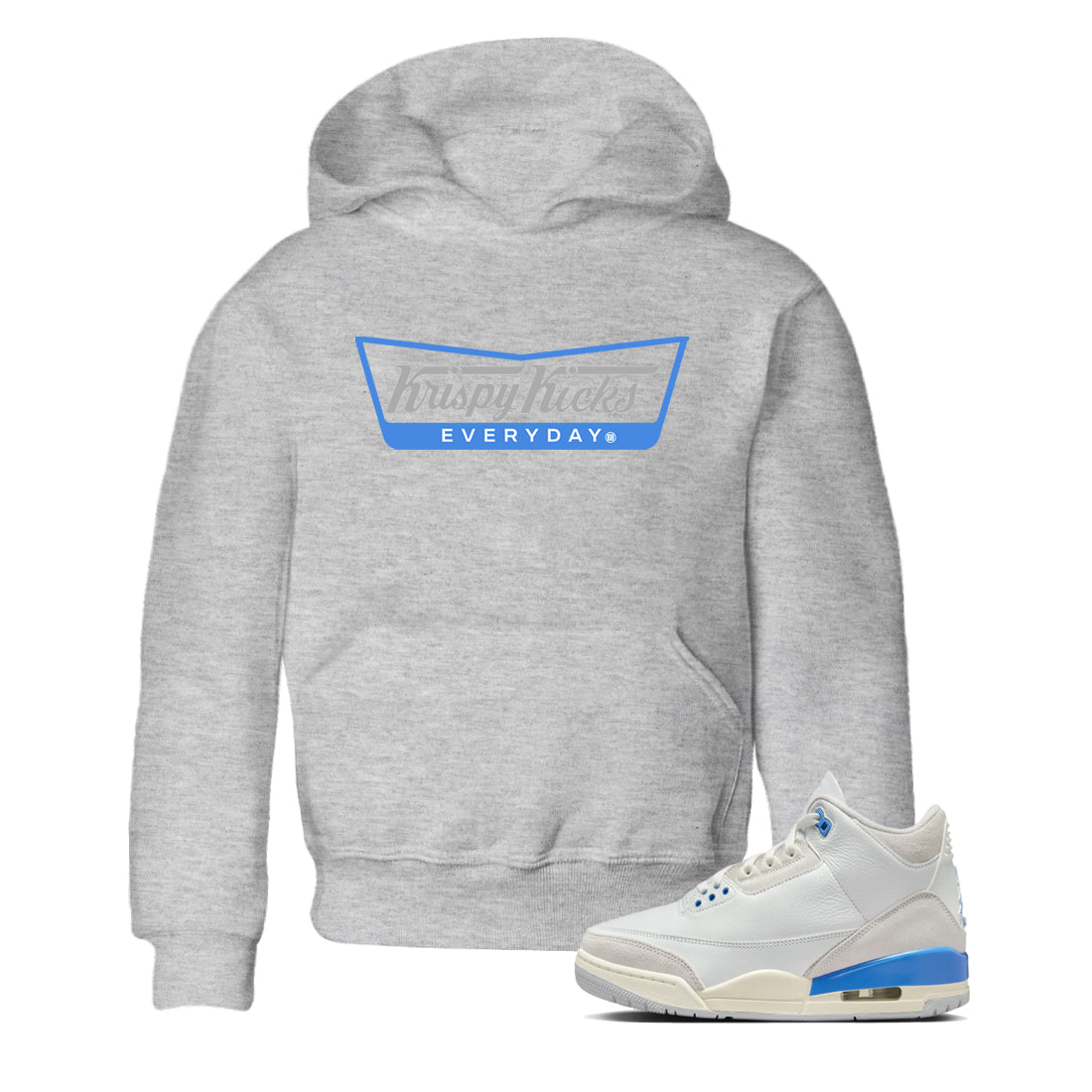 Krispy Kicks snkmatch Tees Kids - Air Jordan 3 Lucky Shorts