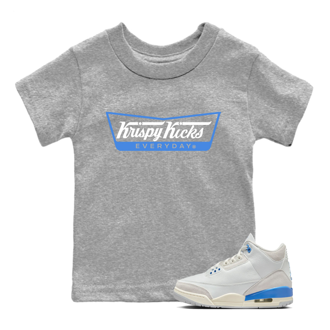 Krispy Kicks snkmatch Tees Kids - Air Jordan 3 Lucky Shorts
