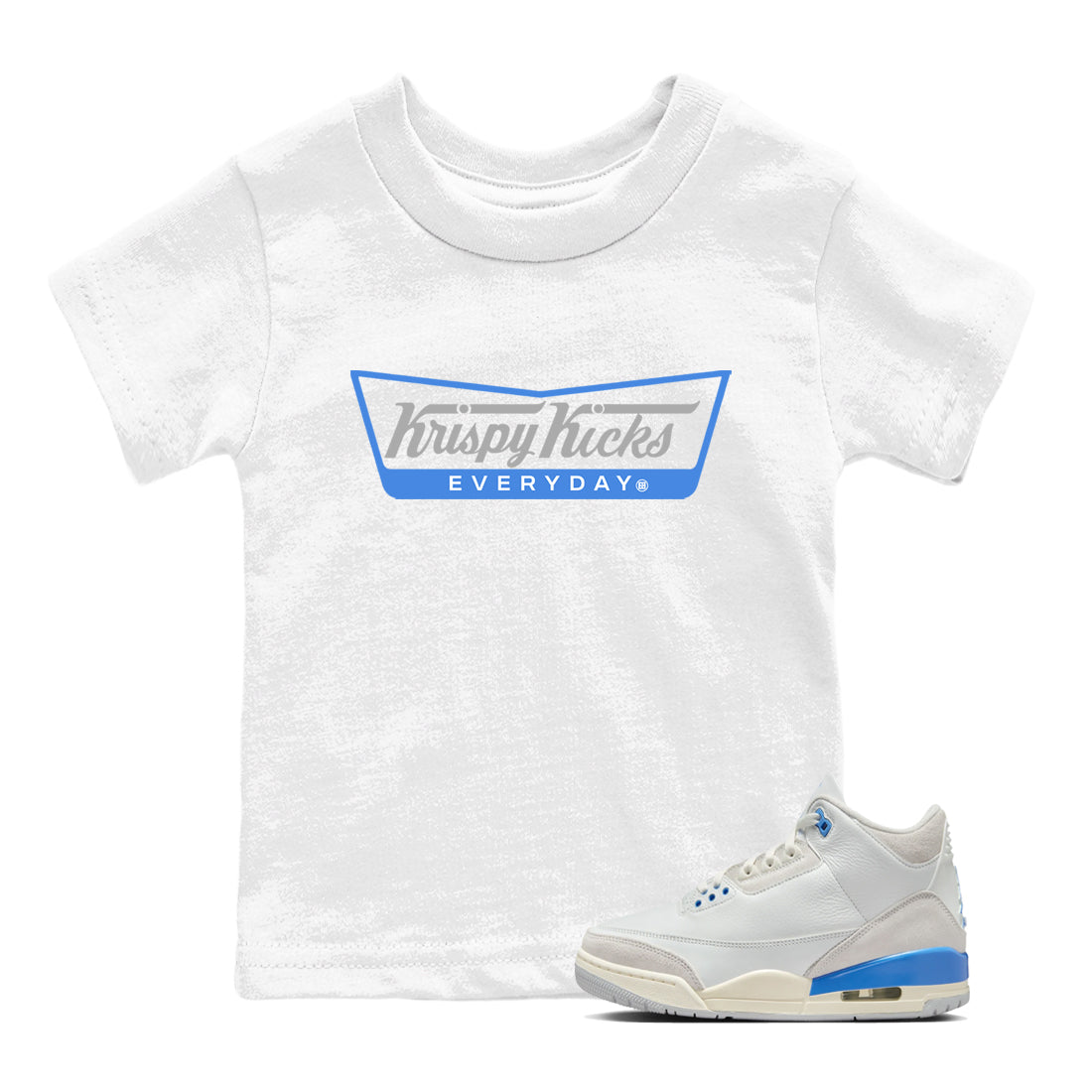 Krispy Kicks snkmatch Tees Kids - Air Jordan 3 Lucky Shorts
