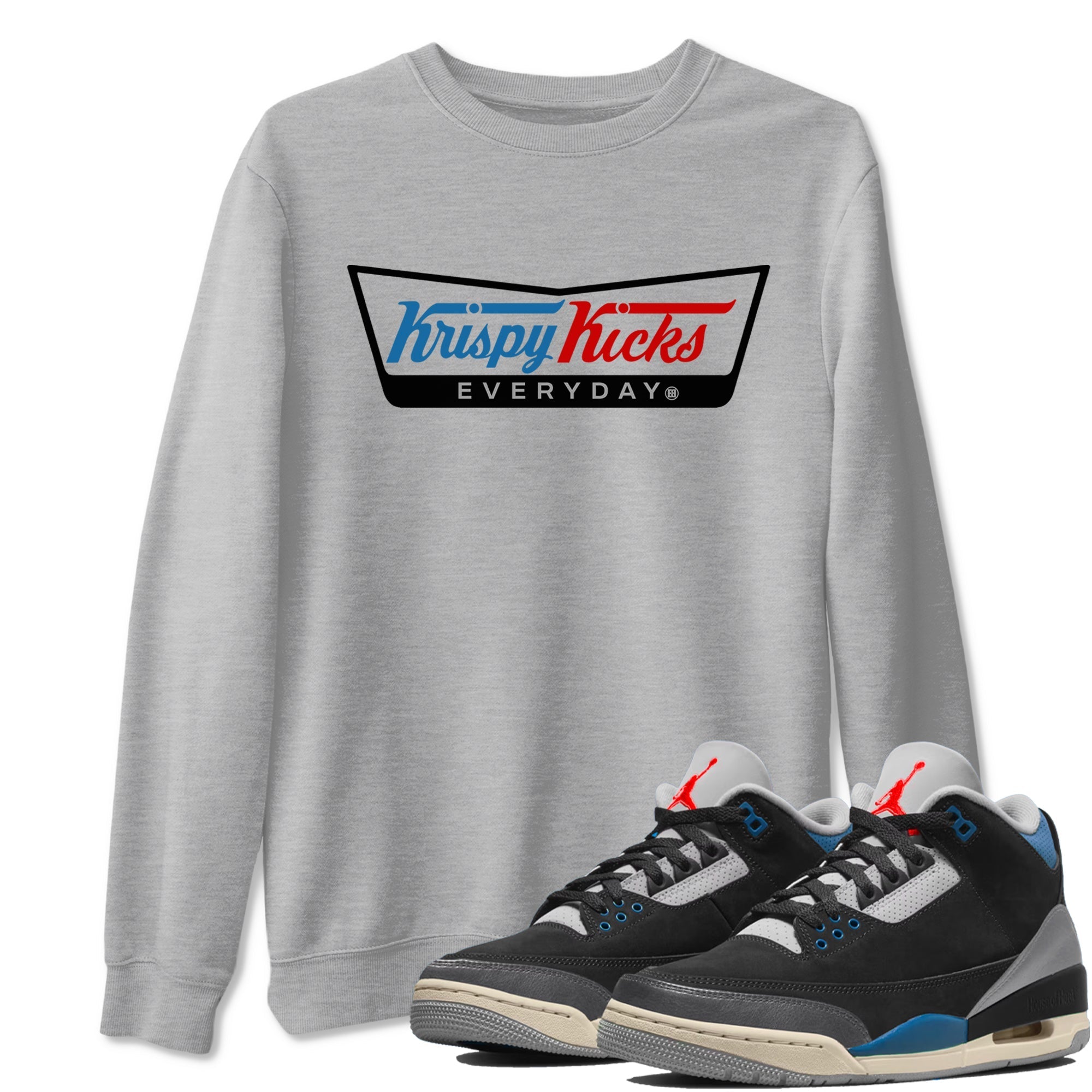 Krispy Kicks snkmatch Tees - Air Jordan 3 Rare Air