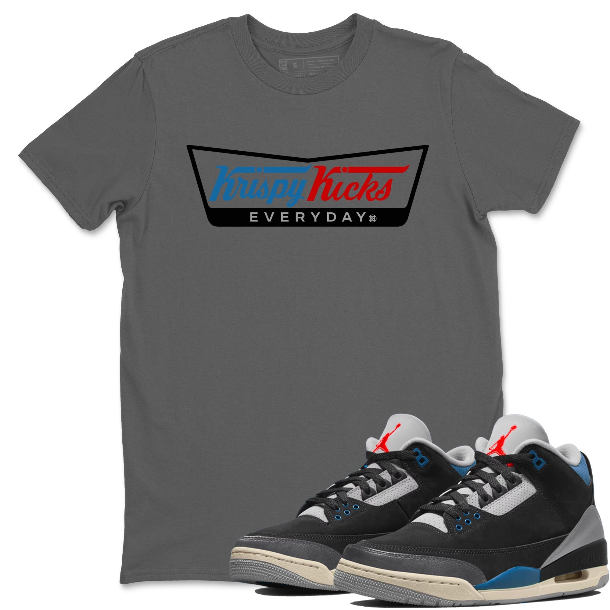 Krispy Kicks snkmatch Tees - Air Jordan 3 Rare Air