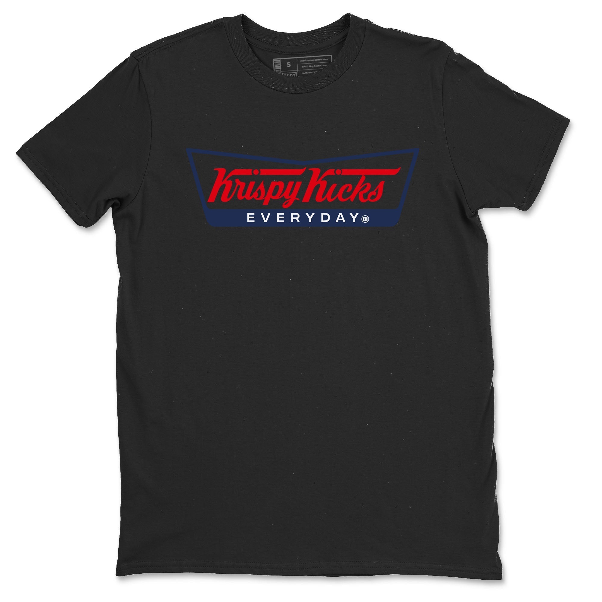Krispy Kicks snkmatch Tees - Air Jordan 6 White And Midnight Navy