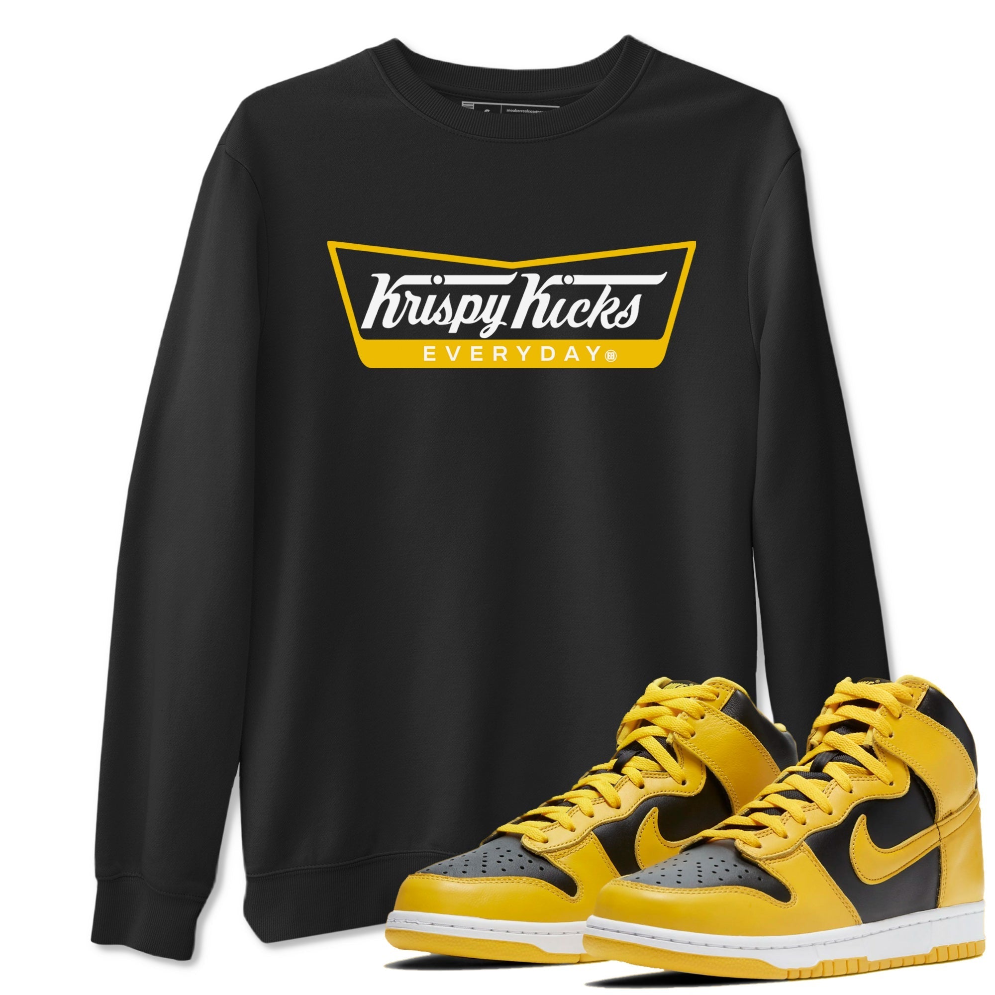 Krispy Kicks snkmatch Tees - Dunk High Pollen
