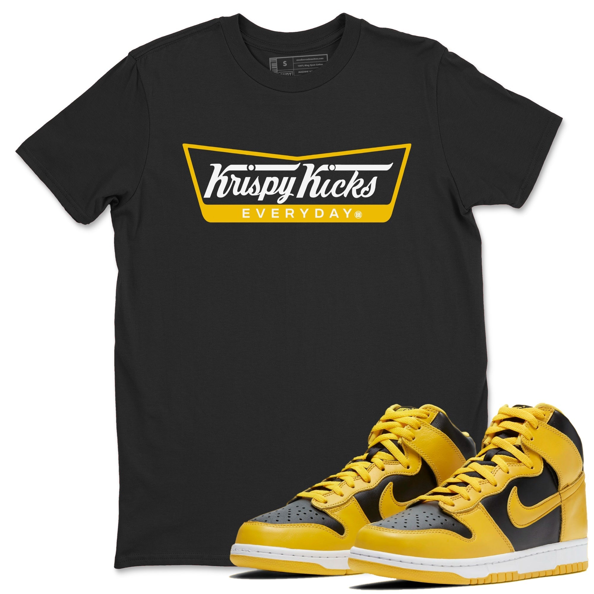 Krispy Kicks snkmatch Tees - Dunk High Pollen