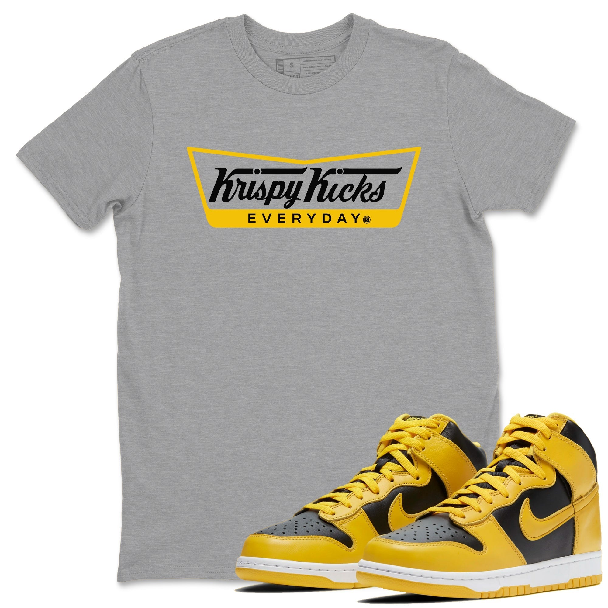 Krispy Kicks snkmatch Tees - Dunk High Pollen