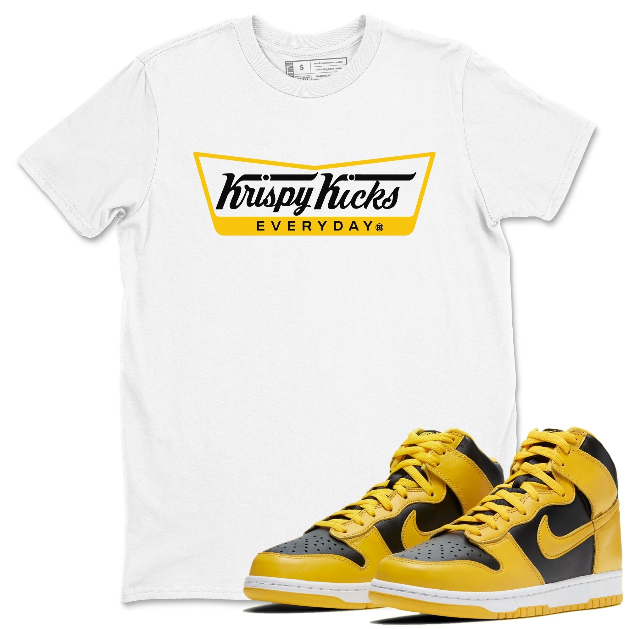 Krispy Kicks snkmatch Tees - Dunk High Pollen