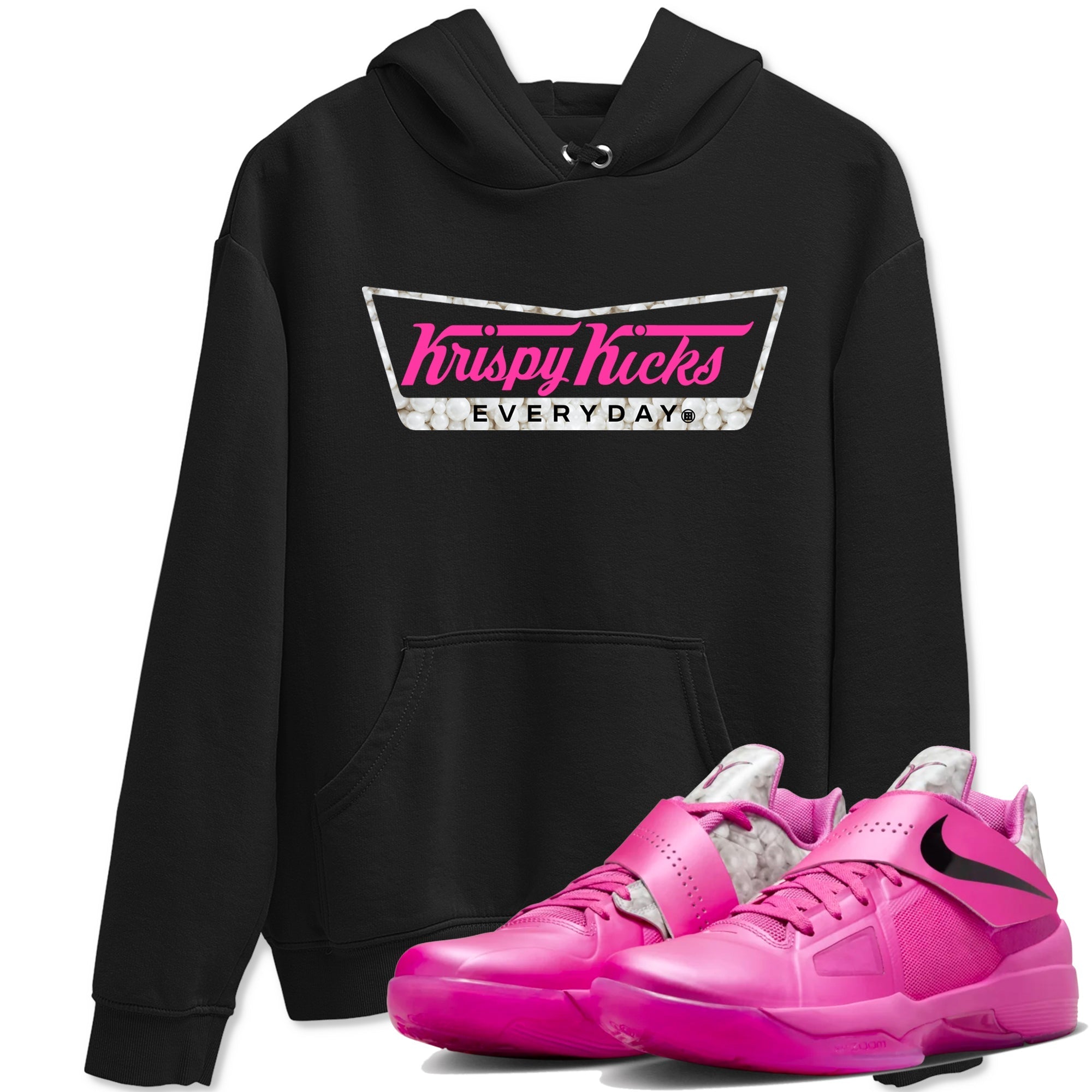 Krispy Kicks snkmatch Tees - Nike KD 4 Aunt Pearl