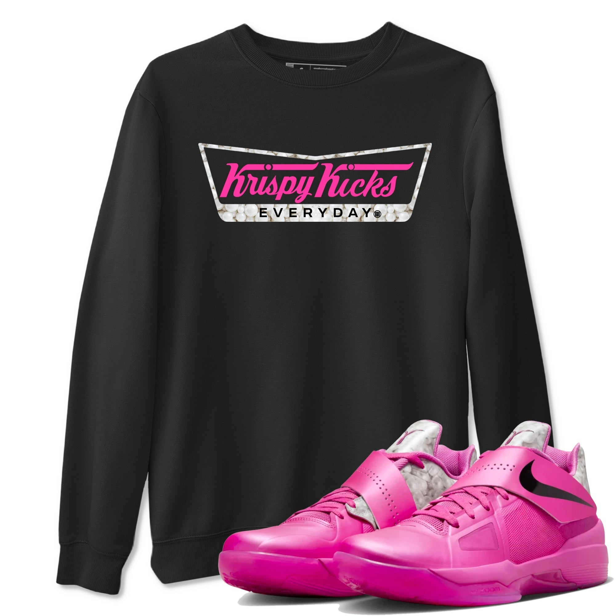 Krispy Kicks snkmatch Tees - Nike KD 4 Aunt Pearl