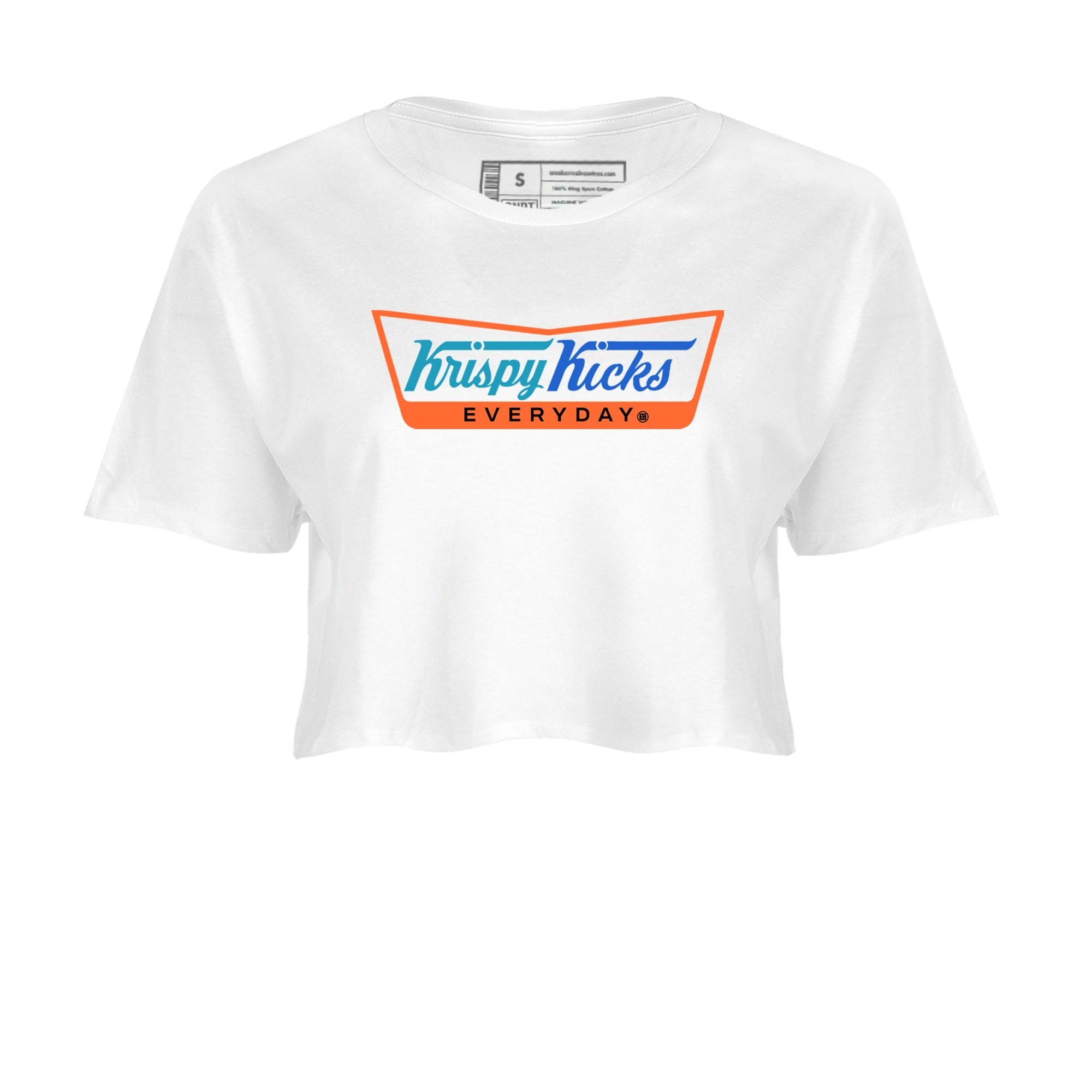 Krispy Kicks snkmatch Women's Top - Yeezy 700 Bright Blue