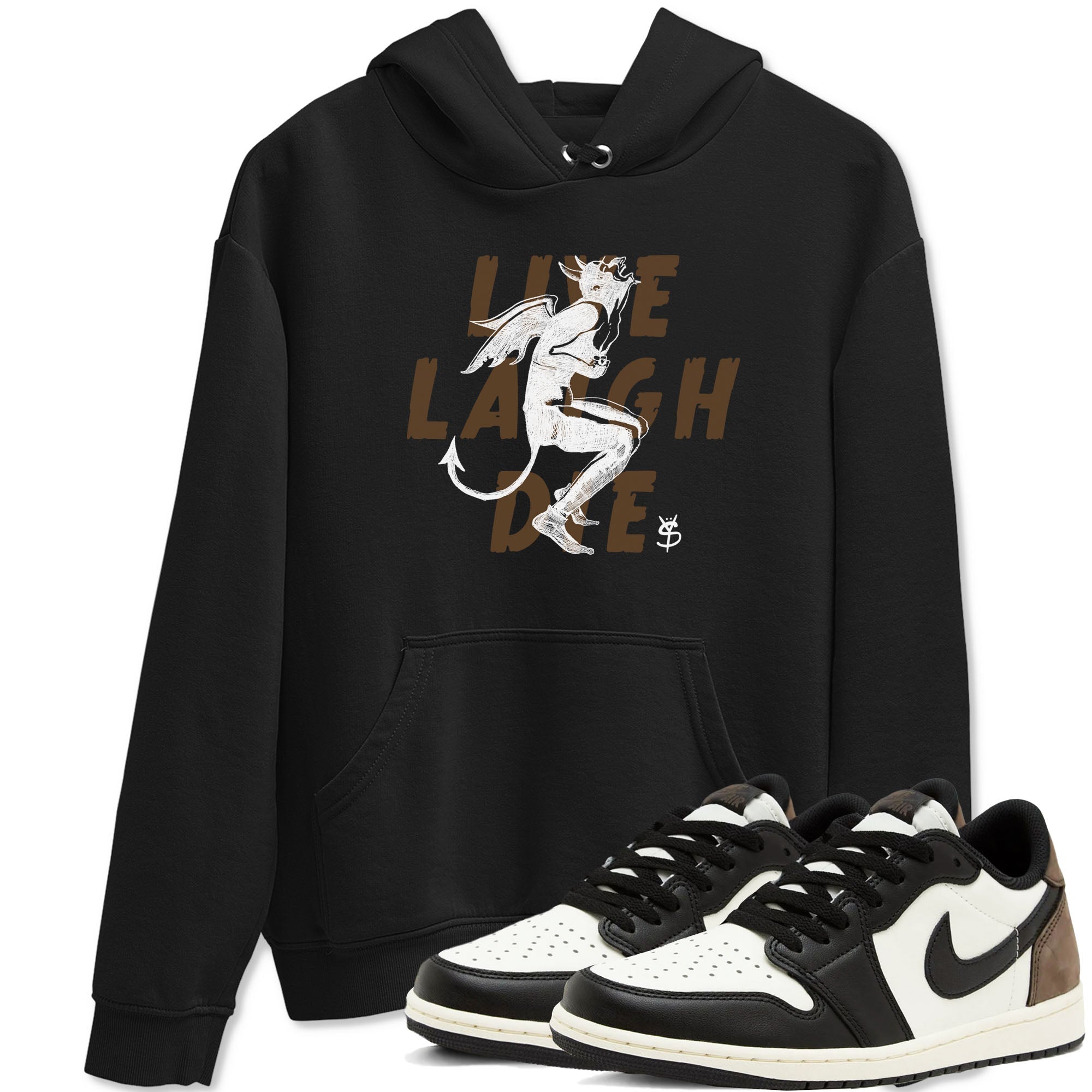 Laughing Devil snkmatch Tees - Air Jordan 1 Mocha